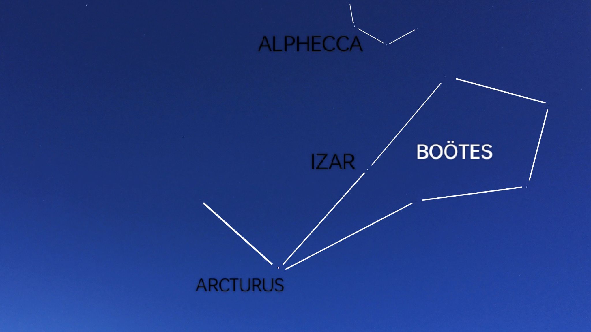 Community photo entitled Boötes and Corona Borealis by Adiba Shaikh on 08/28/2024 at Nashik, India