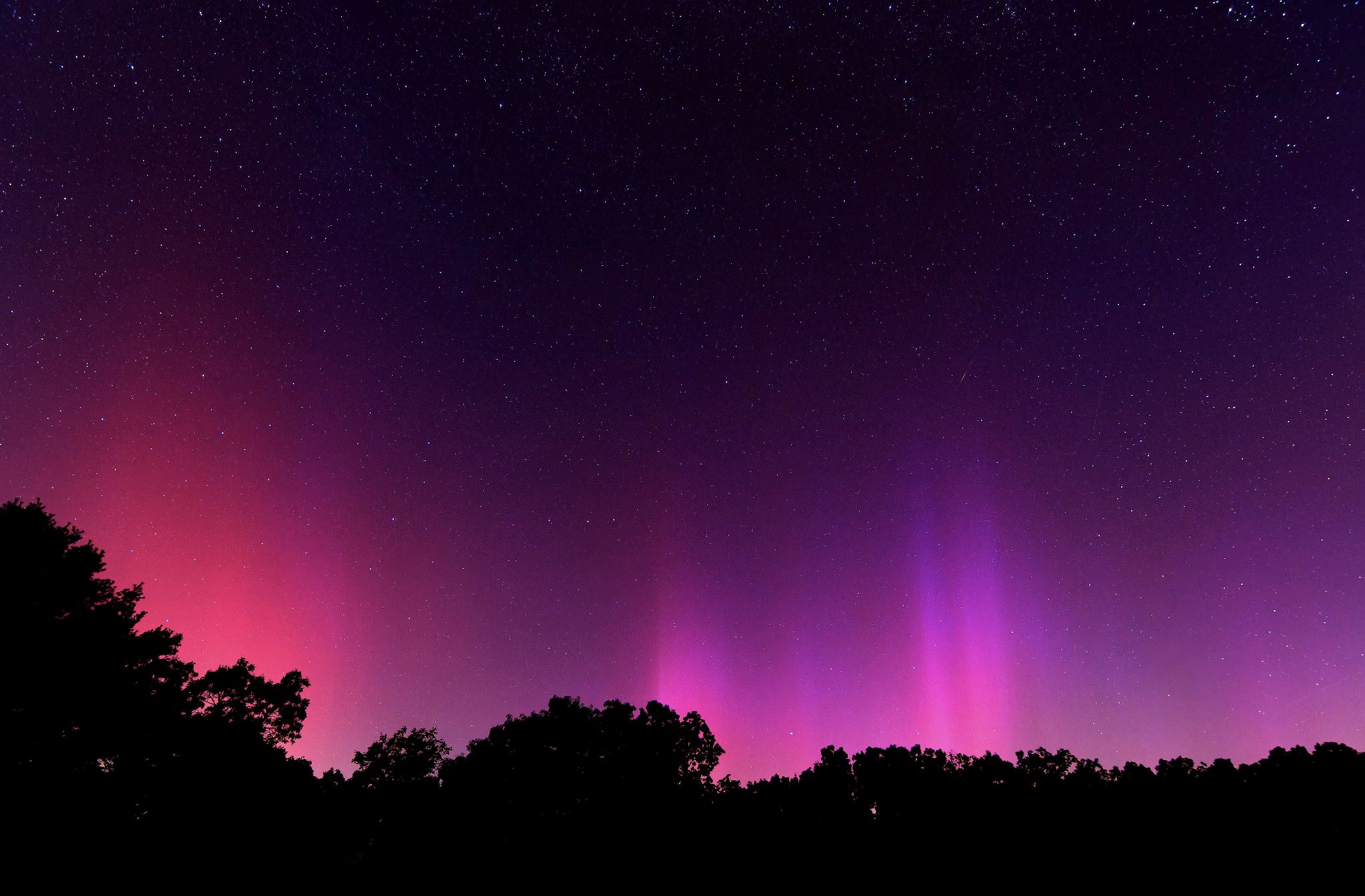 Community photo entitled Aurora from CT. by Jean-Paul Landry on 08/12/2024 at Willington, CT