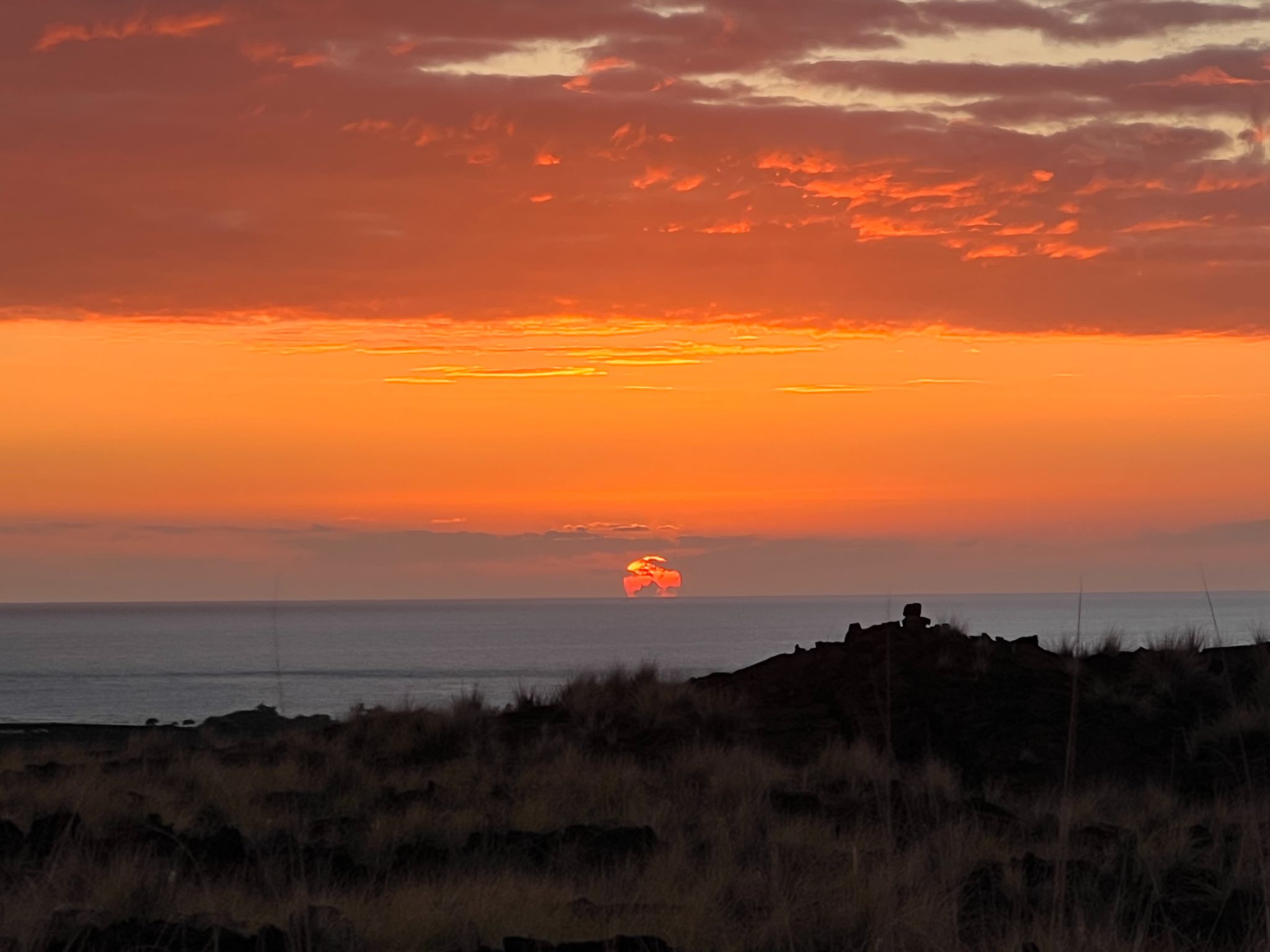 Community photo entitled Sunset Big Island by Paul C. Peh on 08/27/2024 at Kailua-Kona, HI, USA