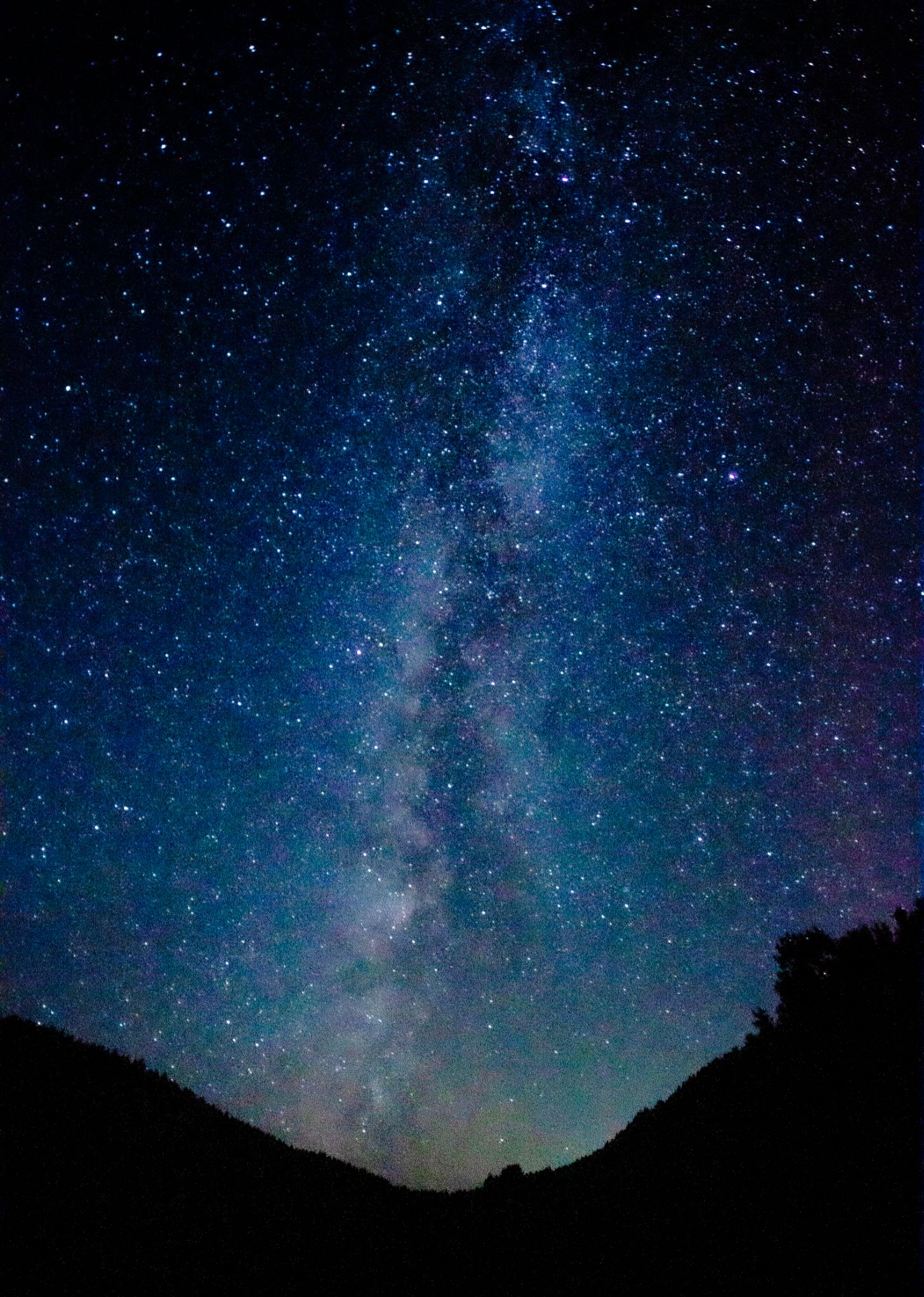 Community photo entitled Milky Way through the valley. by Stéphane Picard on 08/31/2024 at Fundy National Park, Alma, New Brunswick Canada