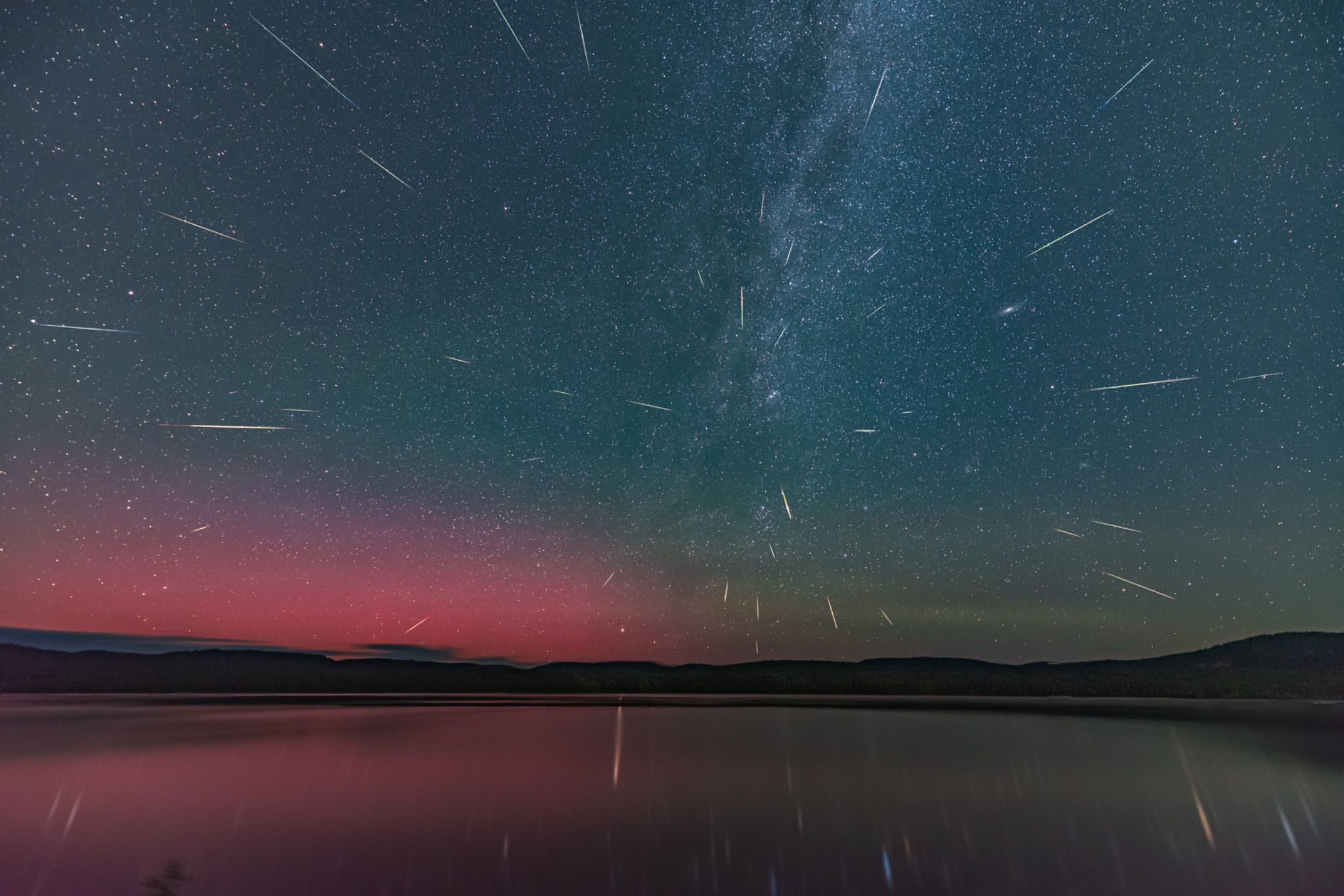 Community photo entitled 2024 Pre-Peak Perseid Meteors by David Cox on 08/10/2024 at Deep River, Ontario, Canada