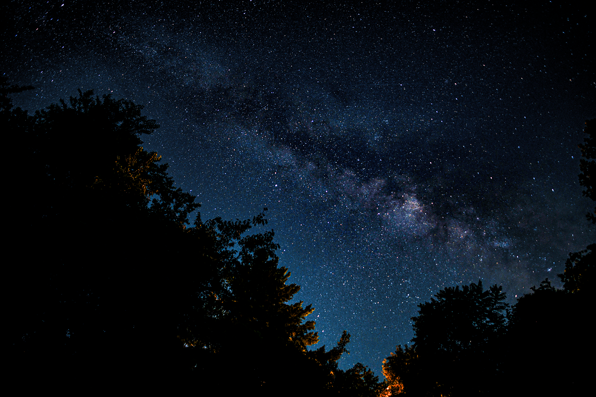 Community photo entitled The Milky Way in the south by Chuck Reinhart on 08/13/2024 at Vincennes, Indiana