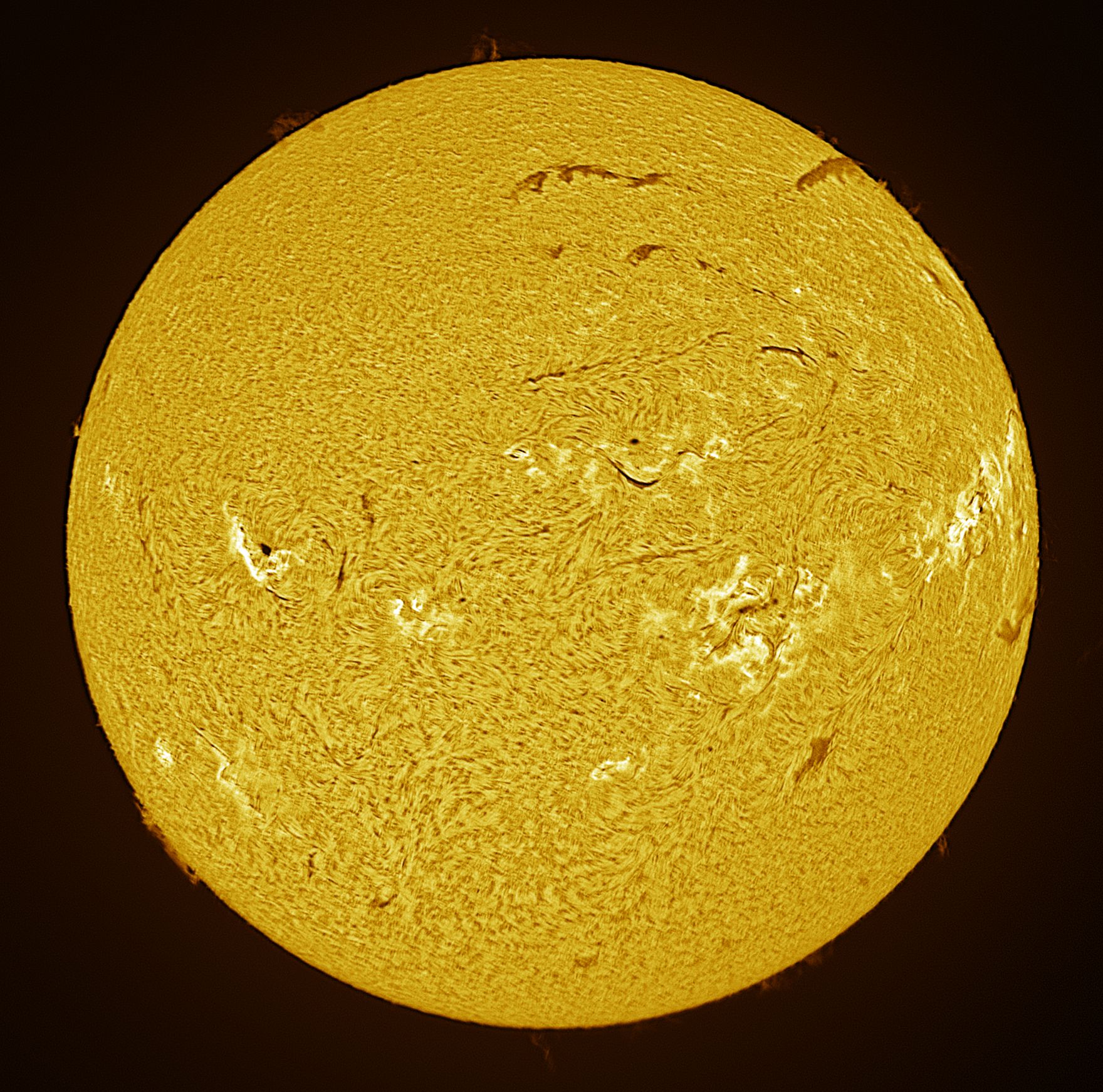 Community photo entitled Solar Activity by Jim Militello on 08/11/2024 at Tucson, Arizona  USA