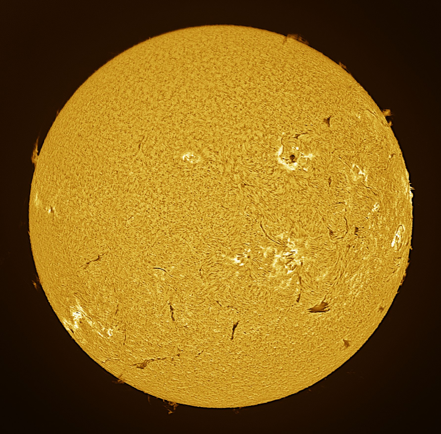 Community photo entitled Solar Activity by Jim Militello on 08/16/2024 at Tucson, Arizona  USA