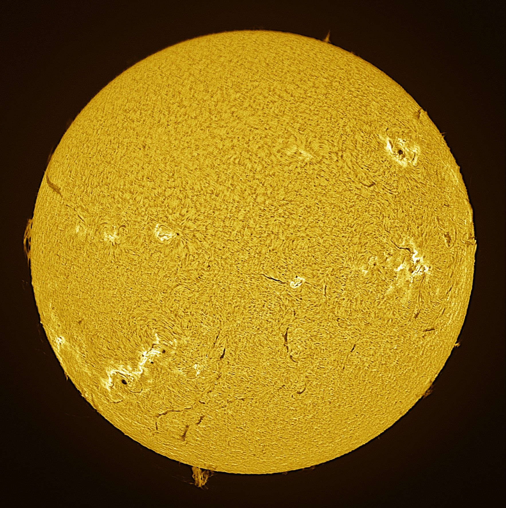 Community photo entitled Solar Activity by Jim Militello on 08/18/2024 at Tucson, Arizona  USA