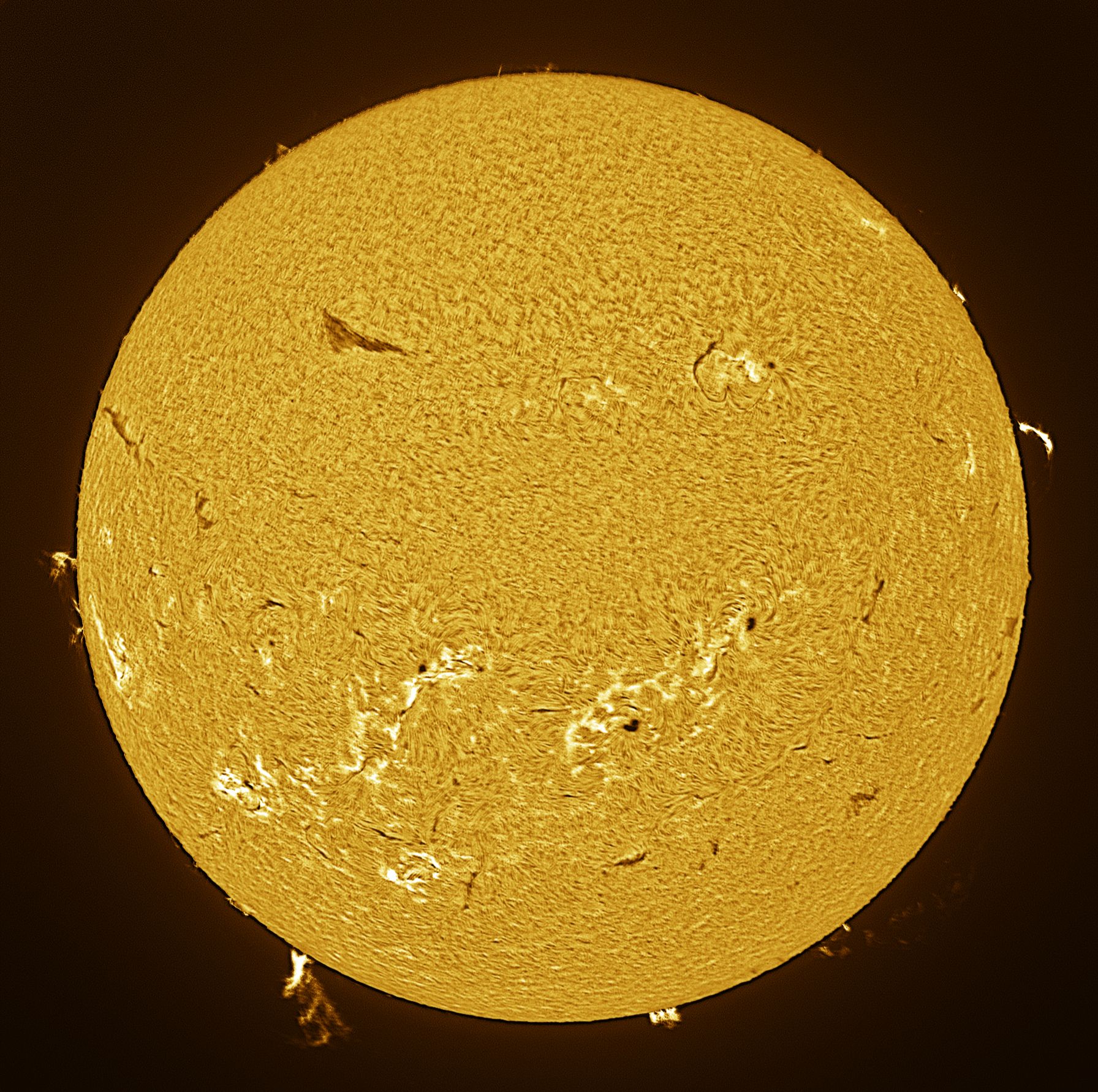 Community photo entitled Solar Activity by Jim Militello on 08/22/2024 at Tucson, Arizona  USA