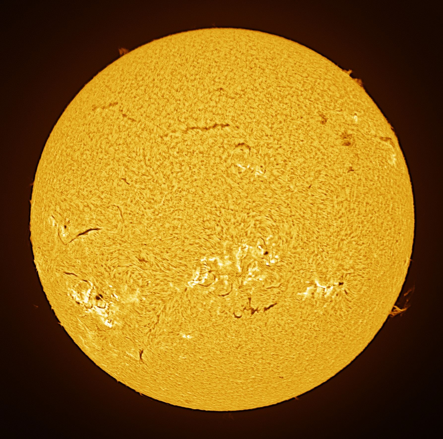 Community photo entitled Solar Activity by Jim Militello on 08/06/2024 at Tucson, Arizona  USA