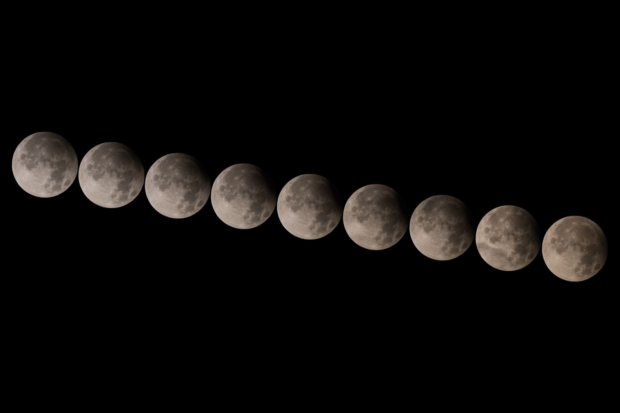 Community photo entitled Partial lunar eclipse by Paolo Bardelli on 09/18/2024 at Sumirago (Varese), Italy