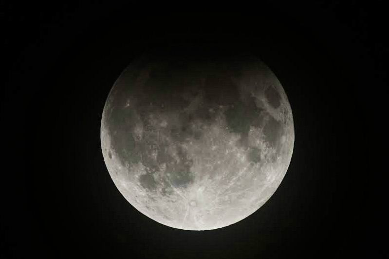 Community photo entitled Full Harvest Supermoon partial eclipse by Lorraine Boyd on 09/17/2024 at Delmar, New York