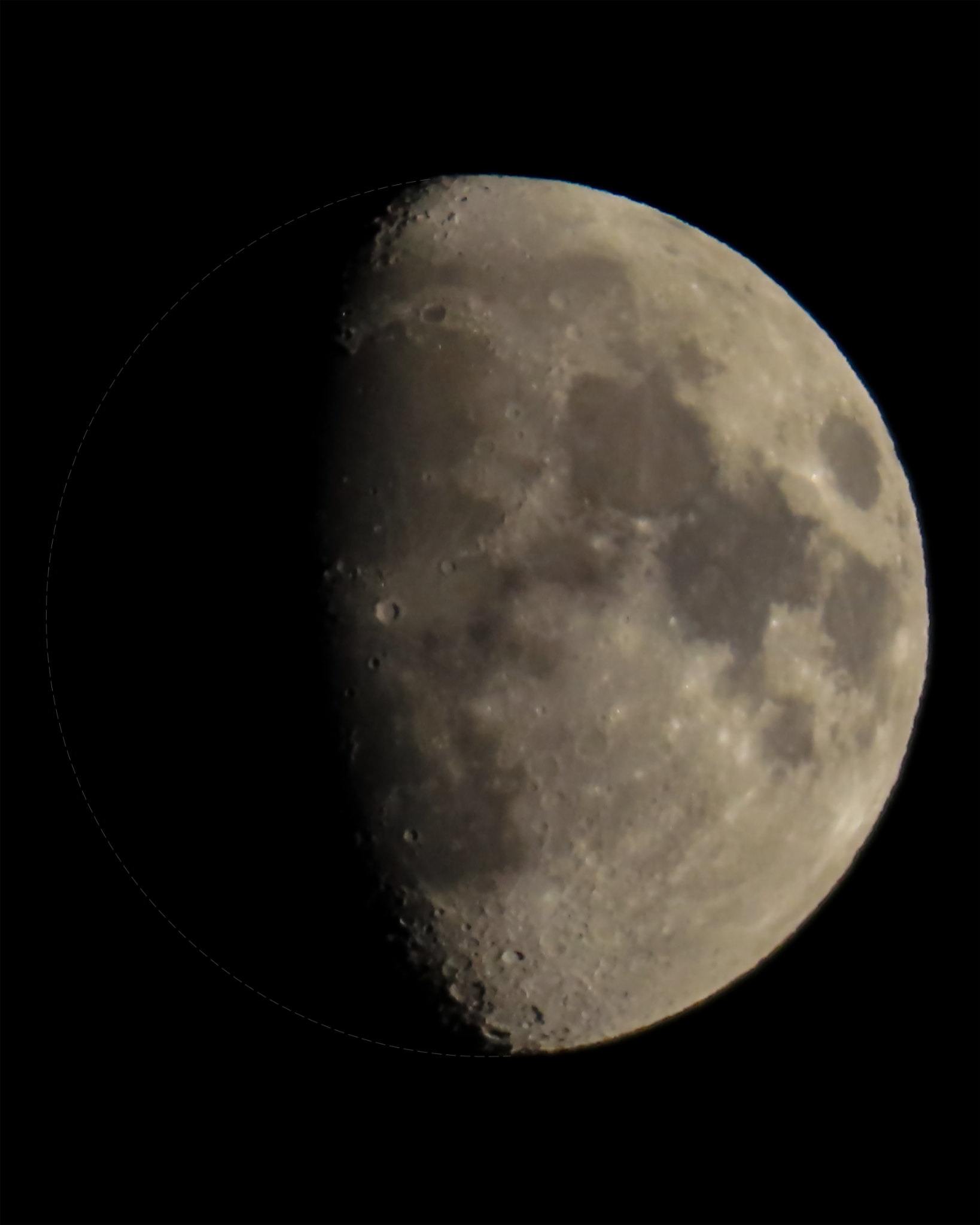 Community photo entitled Waxing Gibbous Moon by ANDY BENTLEY on 09/12/2024 at Mountain View, CA, USA