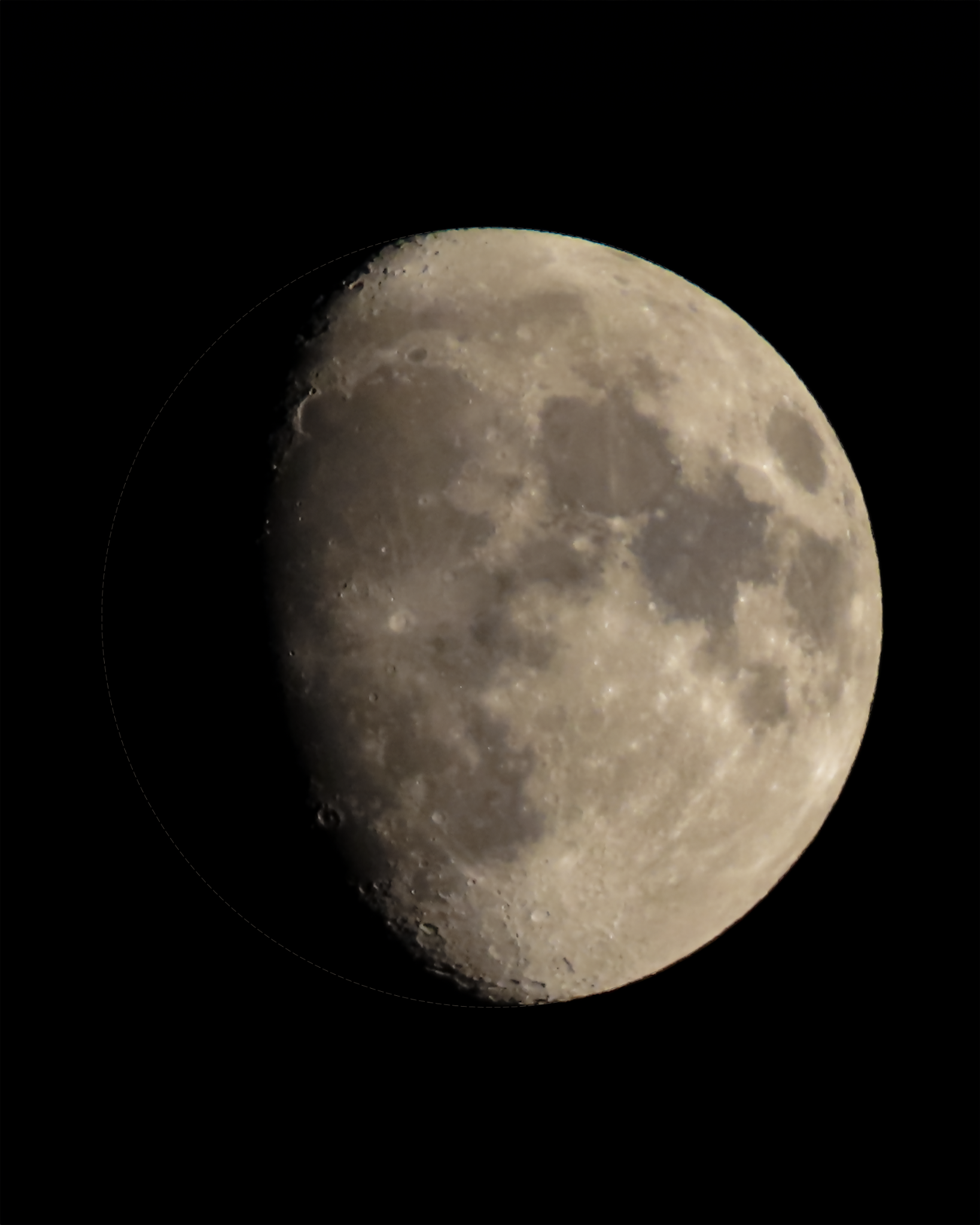 Community photo entitled Waxing Gibbous Moon by ANDY BENTLEY on 09/13/2024 at Mountain View, CA, USA