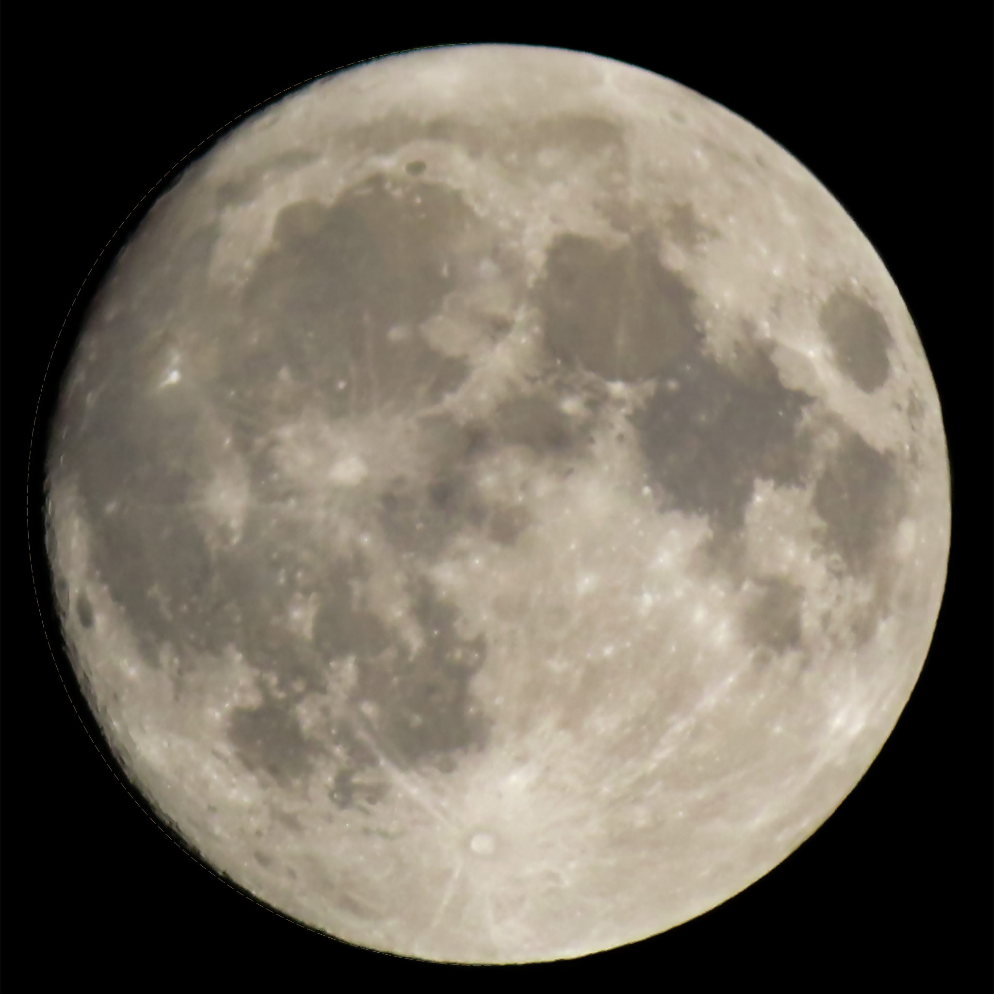 Community photo entitled Waxing Gibbous Moon by ANDY BENTLEY on 09/16/2024 at Mountain View, CA, USA