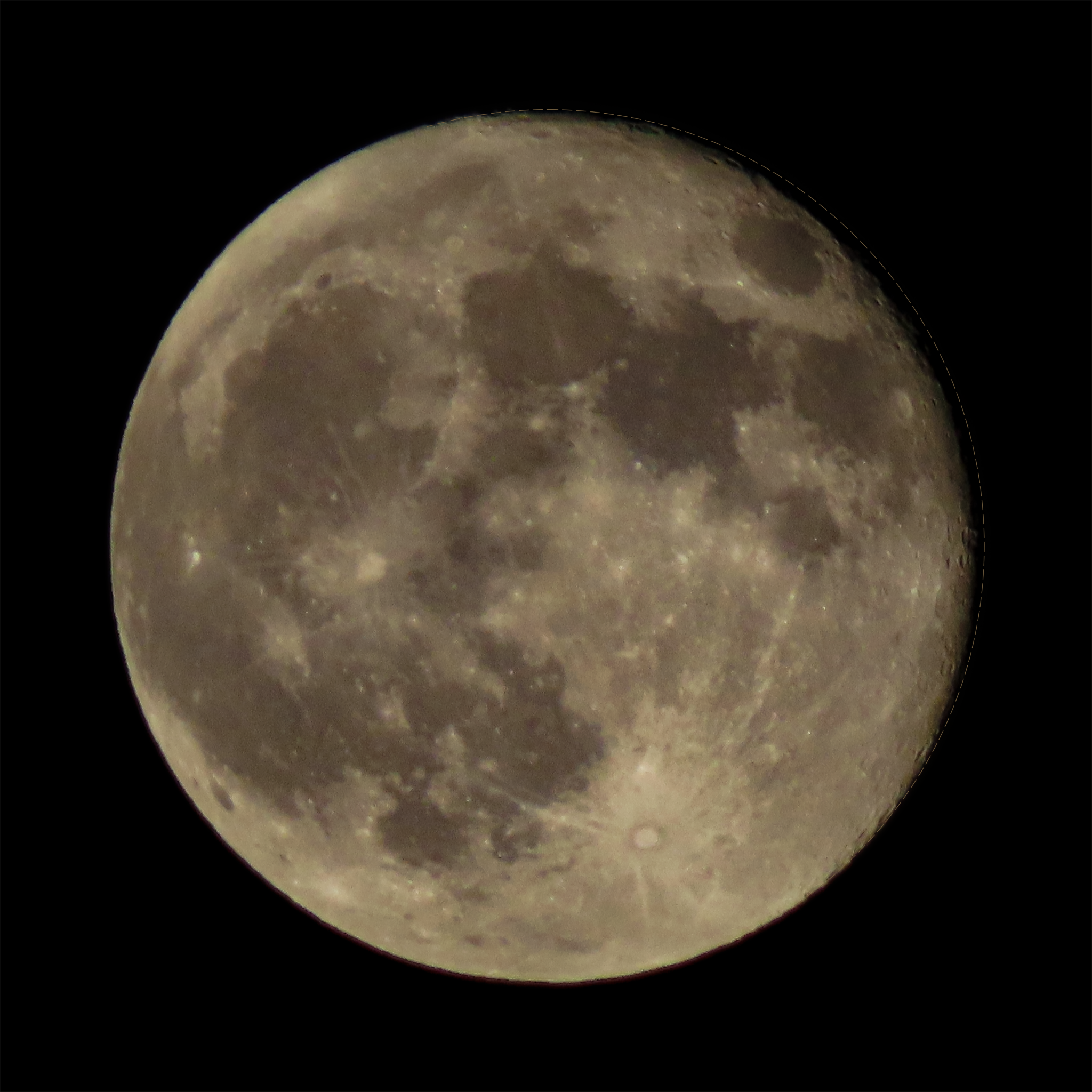 Community photo entitled Waning Gibbous Moon by ANDY BENTLEY on 09/18/2024 at Mountain View, CA, USA