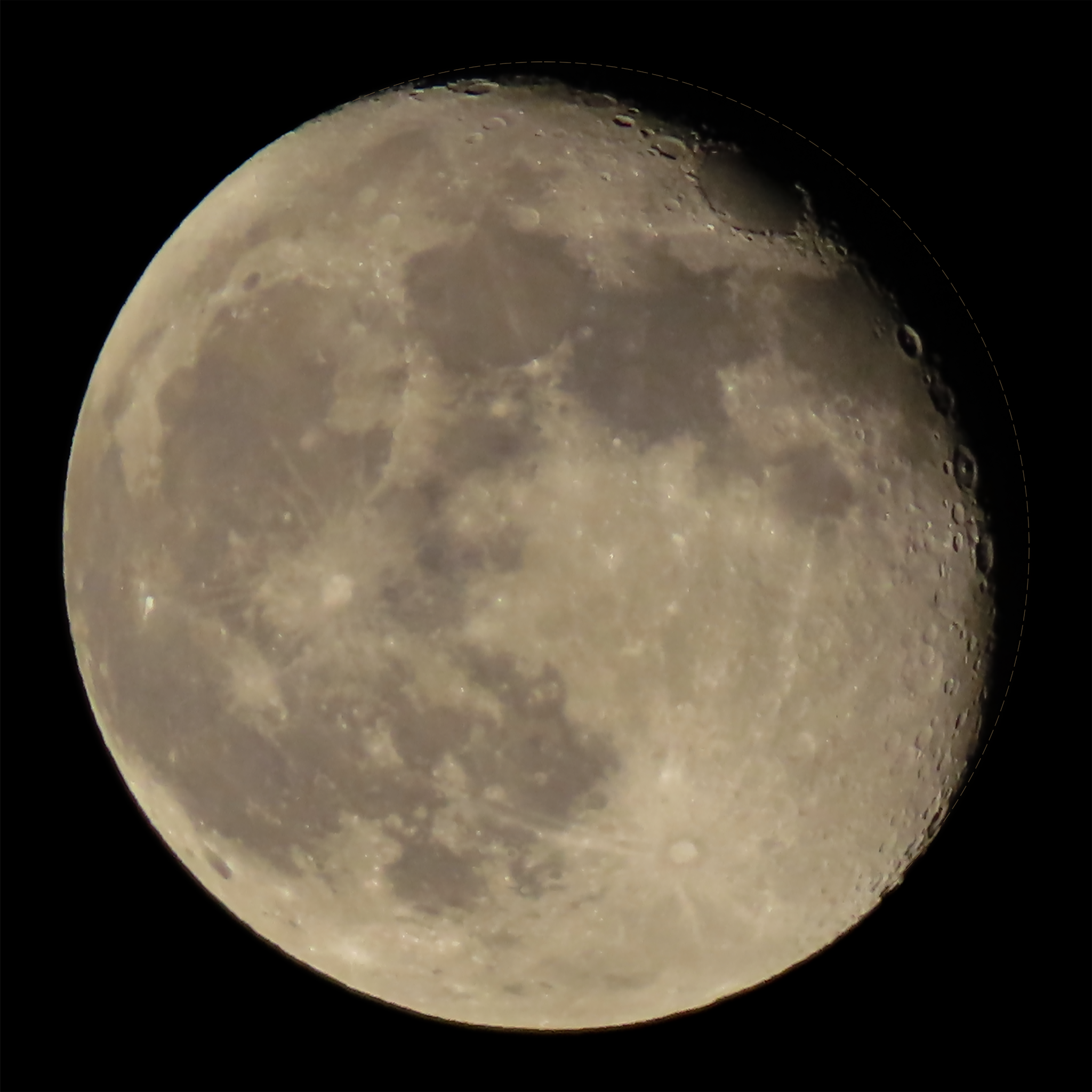 Community photo entitled Waning Gibbous Moon by ANDY BENTLEY on 09/19/2024 at Mountain View, CA, USA