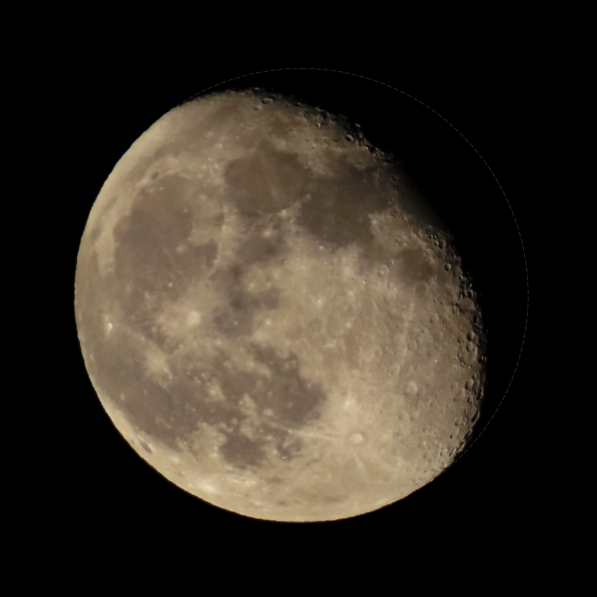 Community photo entitled Waning Gibbous Moon by ANDY BENTLEY on 09/20/2024 at Mountain View, CA, USA