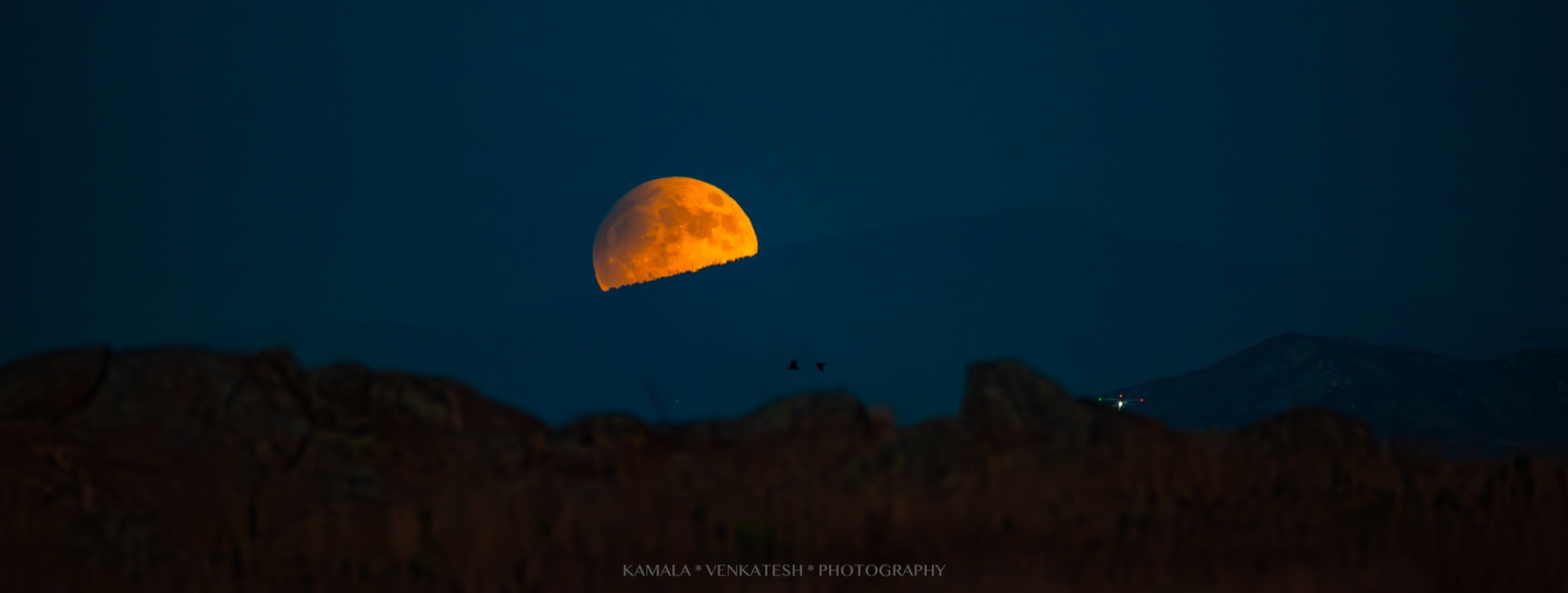 Community photo entitled Eclipse Super Full Moon of Sept. 2024 by Kamala Venkatesh on 09/17/2024 at Ramona, California, USA