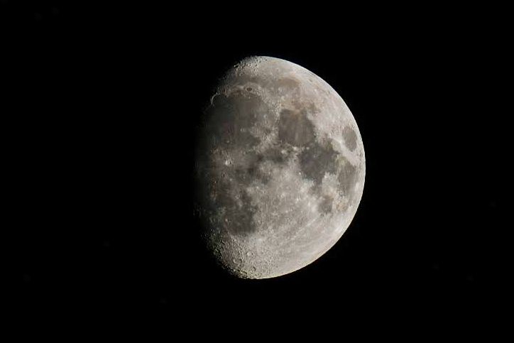 Community photo entitled Waxing Gibbous Moon by Lorraine Boyd on 09/13/2024 at Delmar, New York