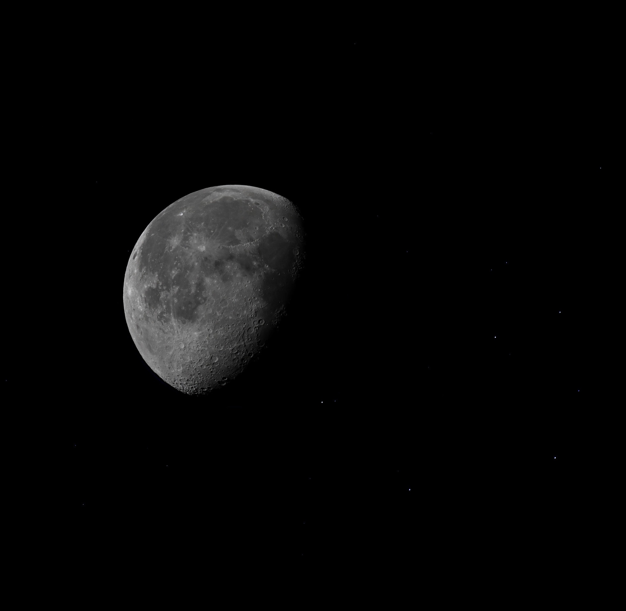 Community photo entitled Lunar transit of the Pleiades by Eliot Herman on 09/22/2024 at Tucson AZ