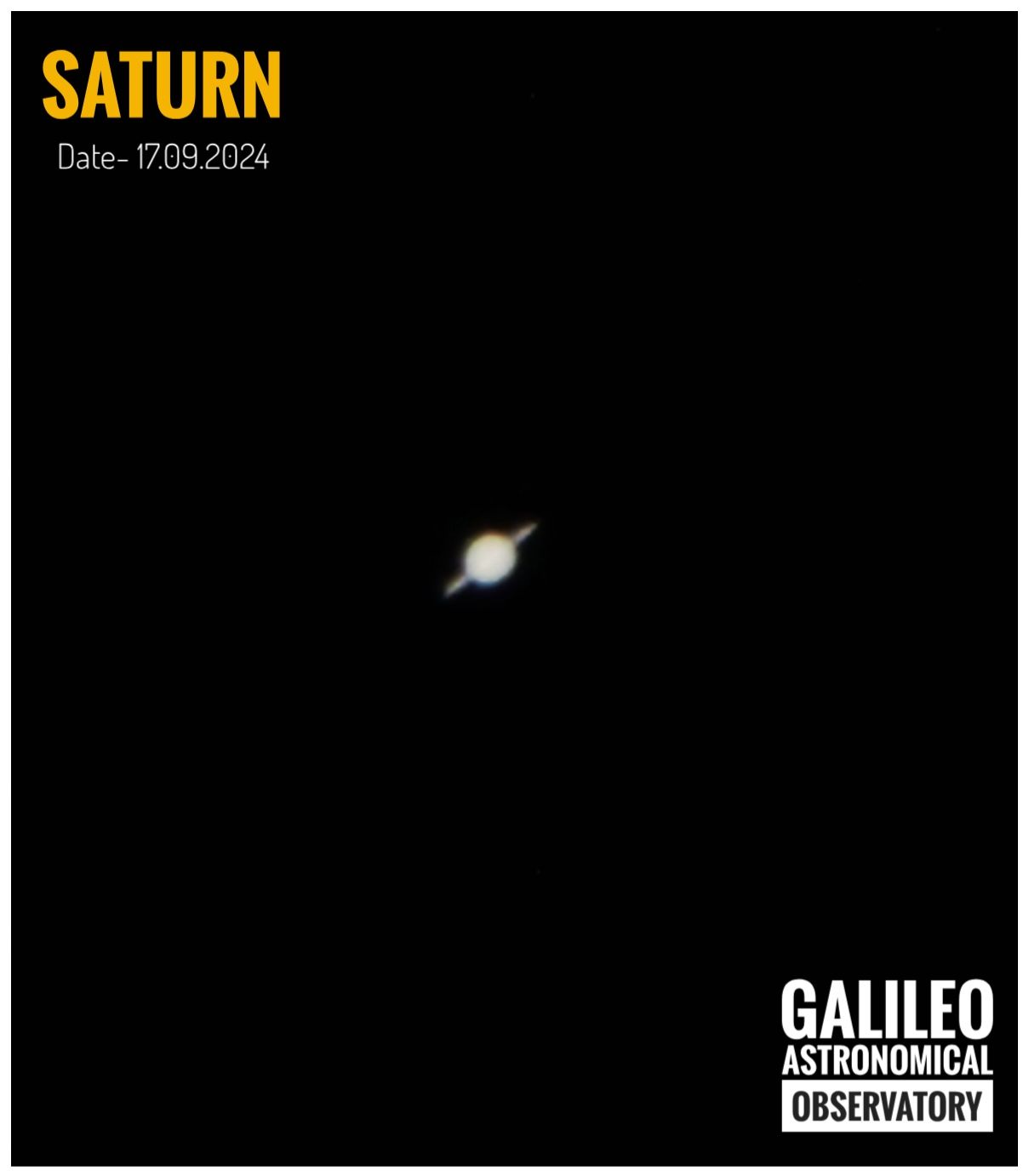 Community photo entitled Beautiful Saturn by Gopal Mandal on 09/17/2024 at Contai, West Bengal, India