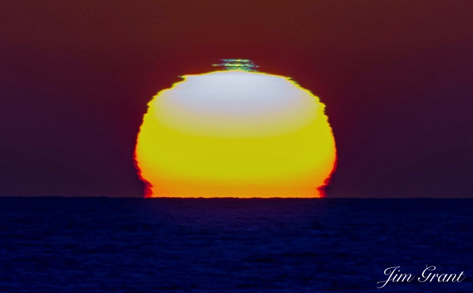 Community photo entitled Triple Green Flash. by Jim Grant on 09/04/2024 at San Diego, at Ocean Beach Pier