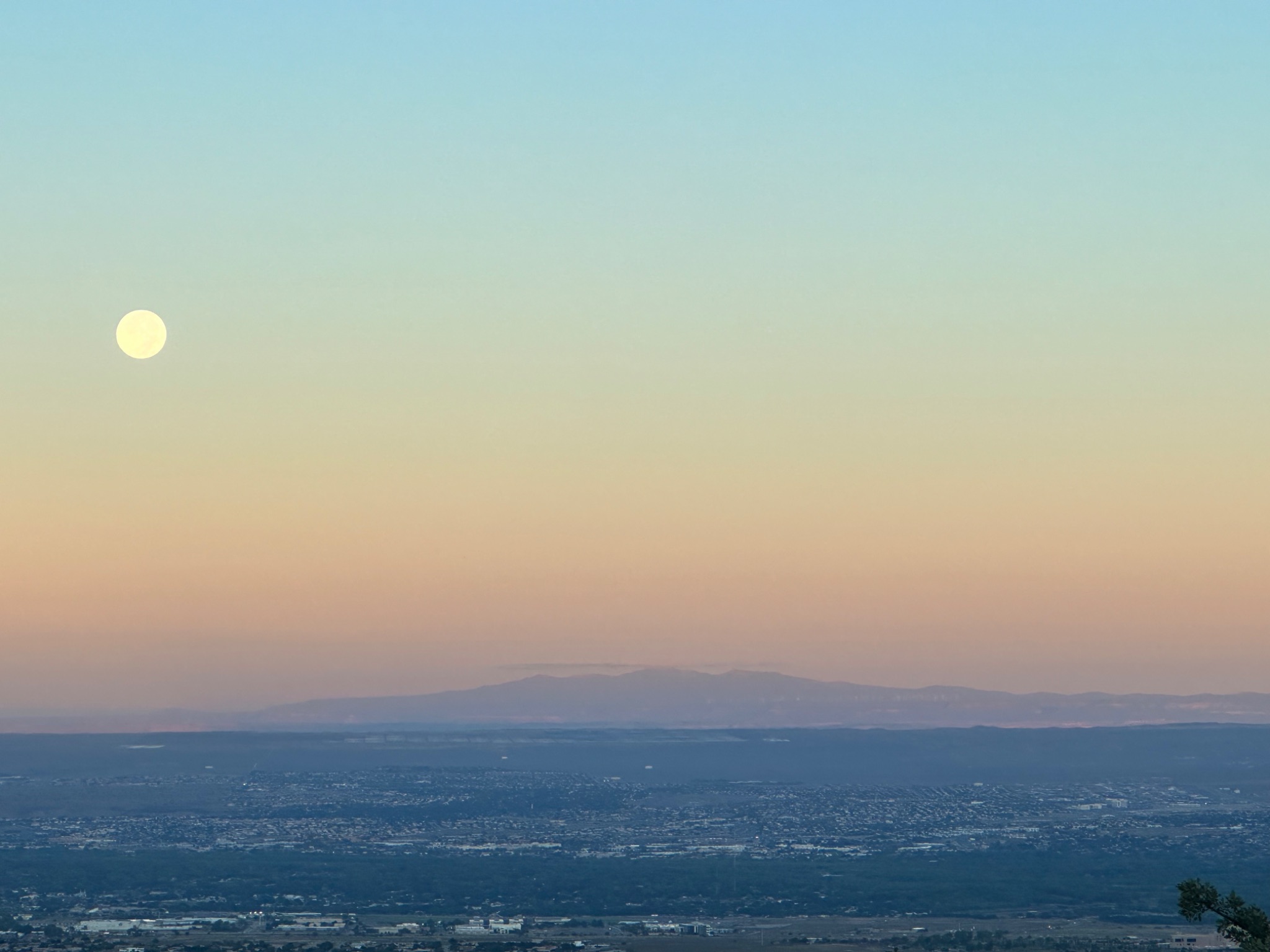 Community photo entitled Good morning, Moon by Nicole Wascoe Bauman on 09/18/2024 at Albuquerque, NM, USA