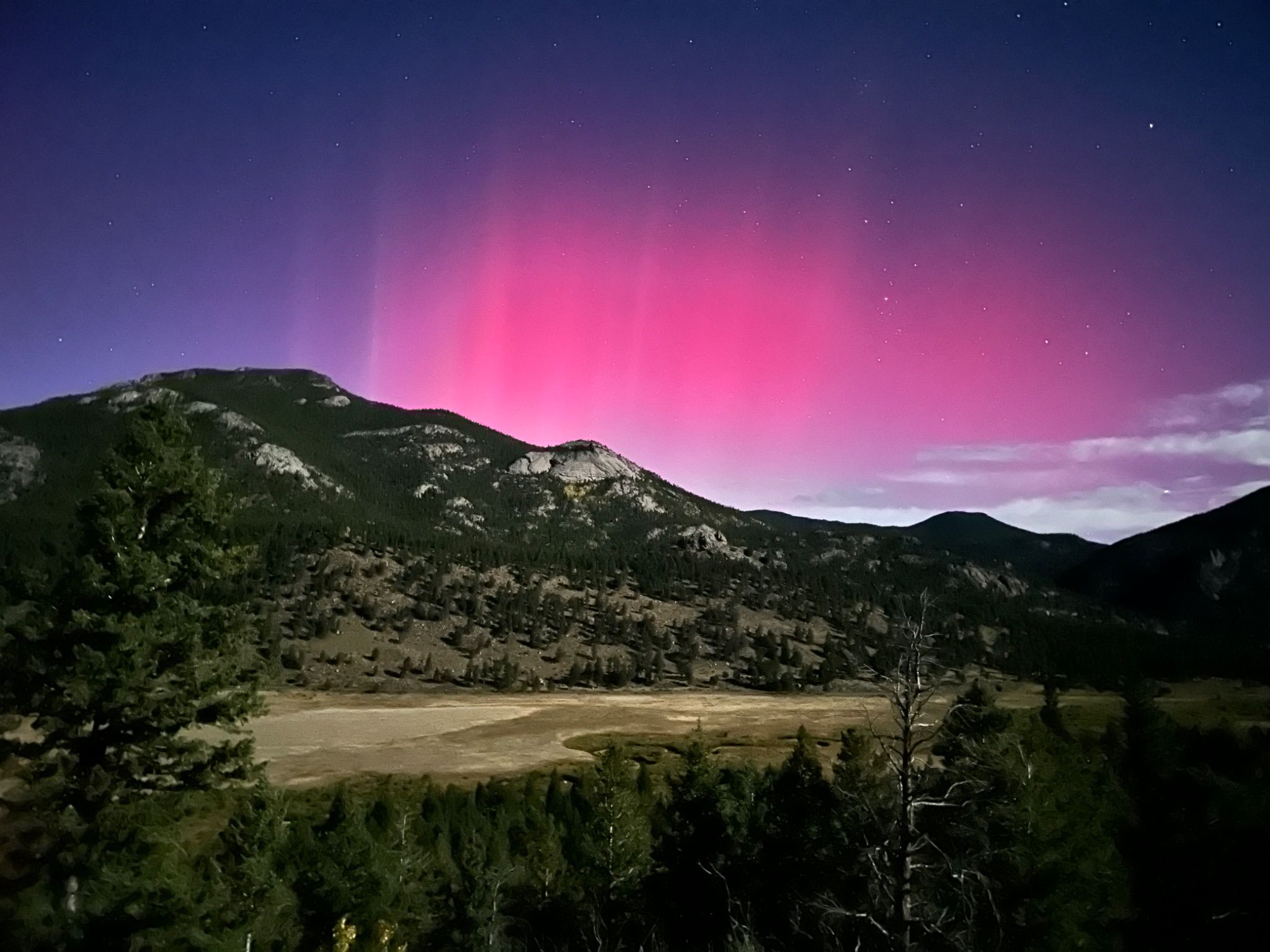 Community photo entitled Nitrogen Excitement by Kent and Carolyn Carlson on 09/16/2024 at Rocky Mountain National Park over Endovalley, Colorado