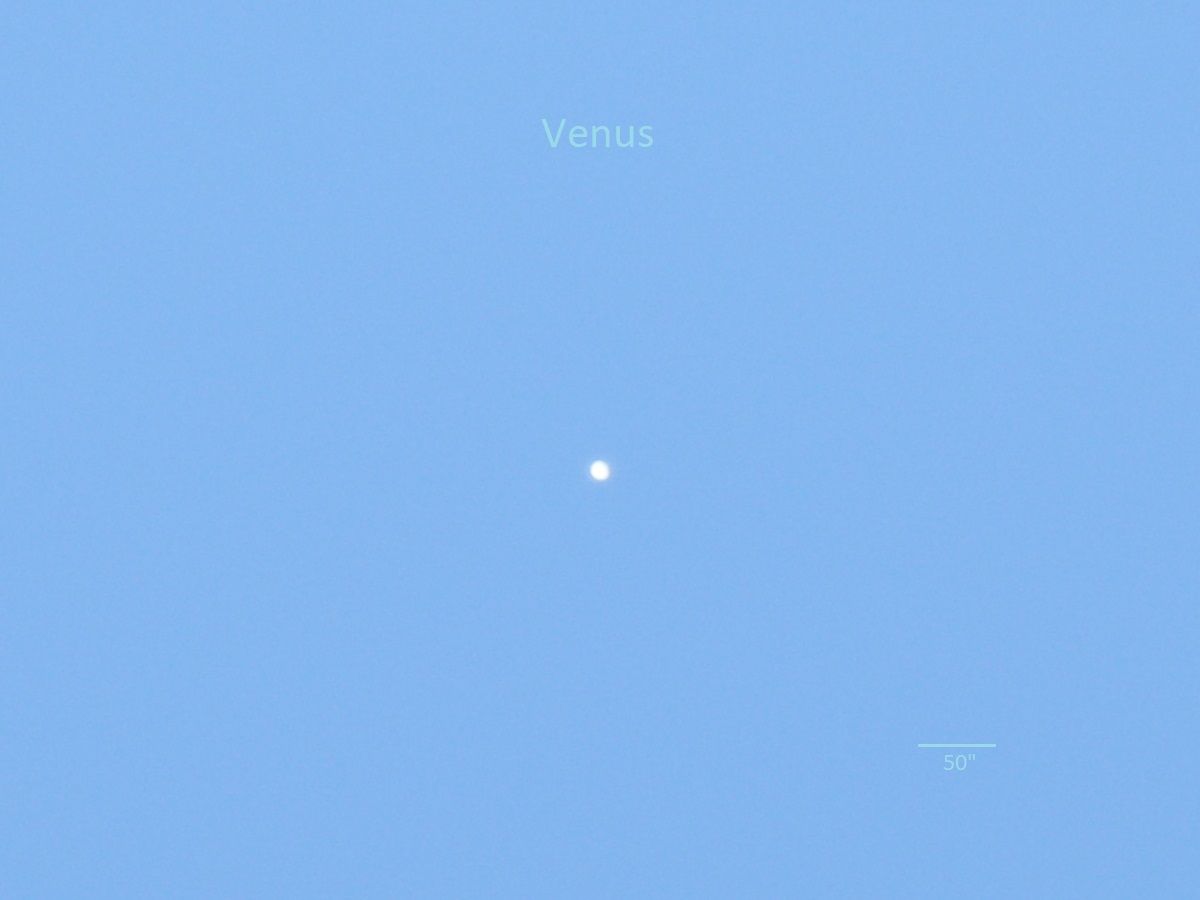 Community photo entitled daylight Venus by Patricio Leon on 09/15/2024 at Santiago, Chile