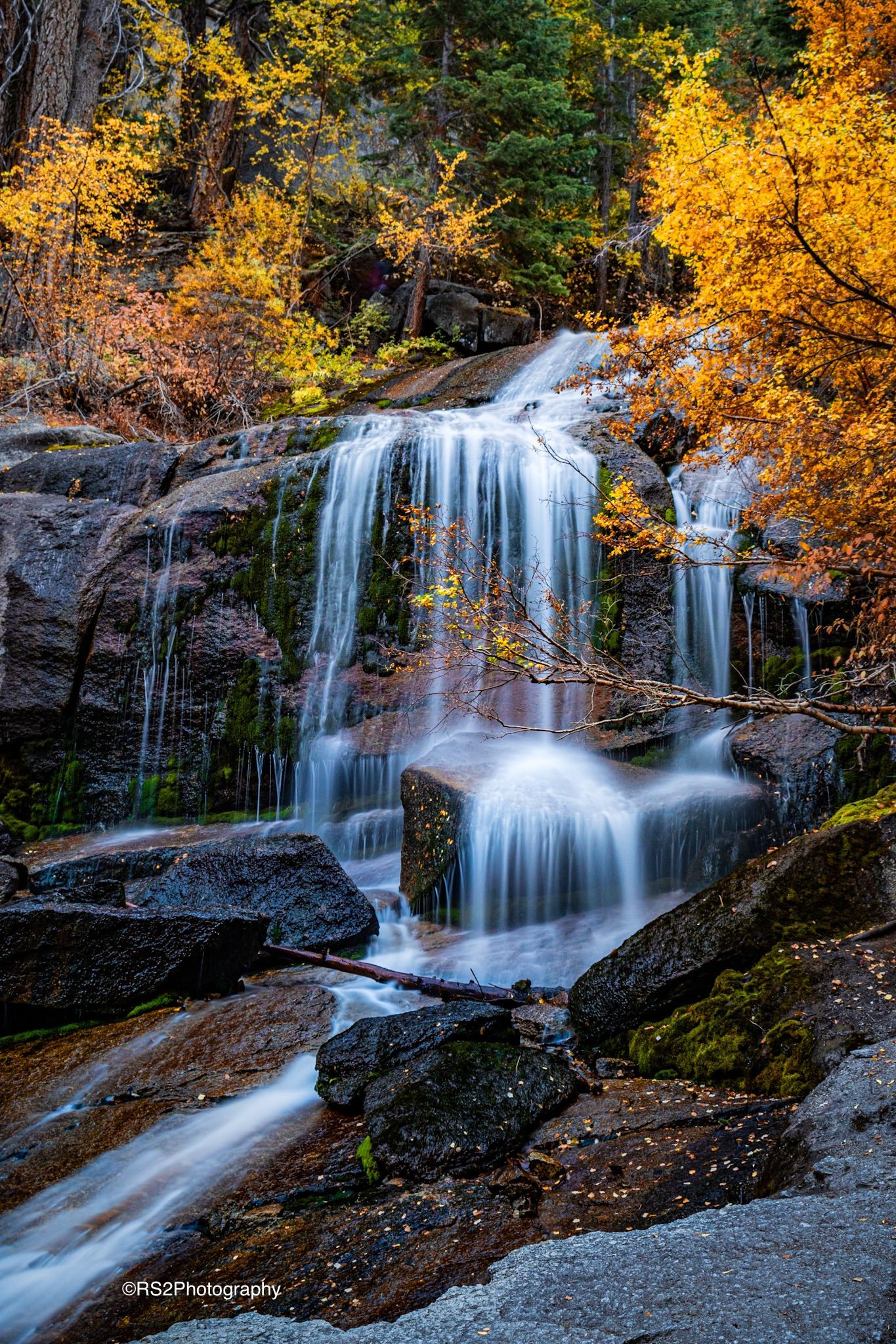 Community photo entitled Autumn Waterfalls by Ross Stone on 09/29/2024 at Lone Pine, CA, USA