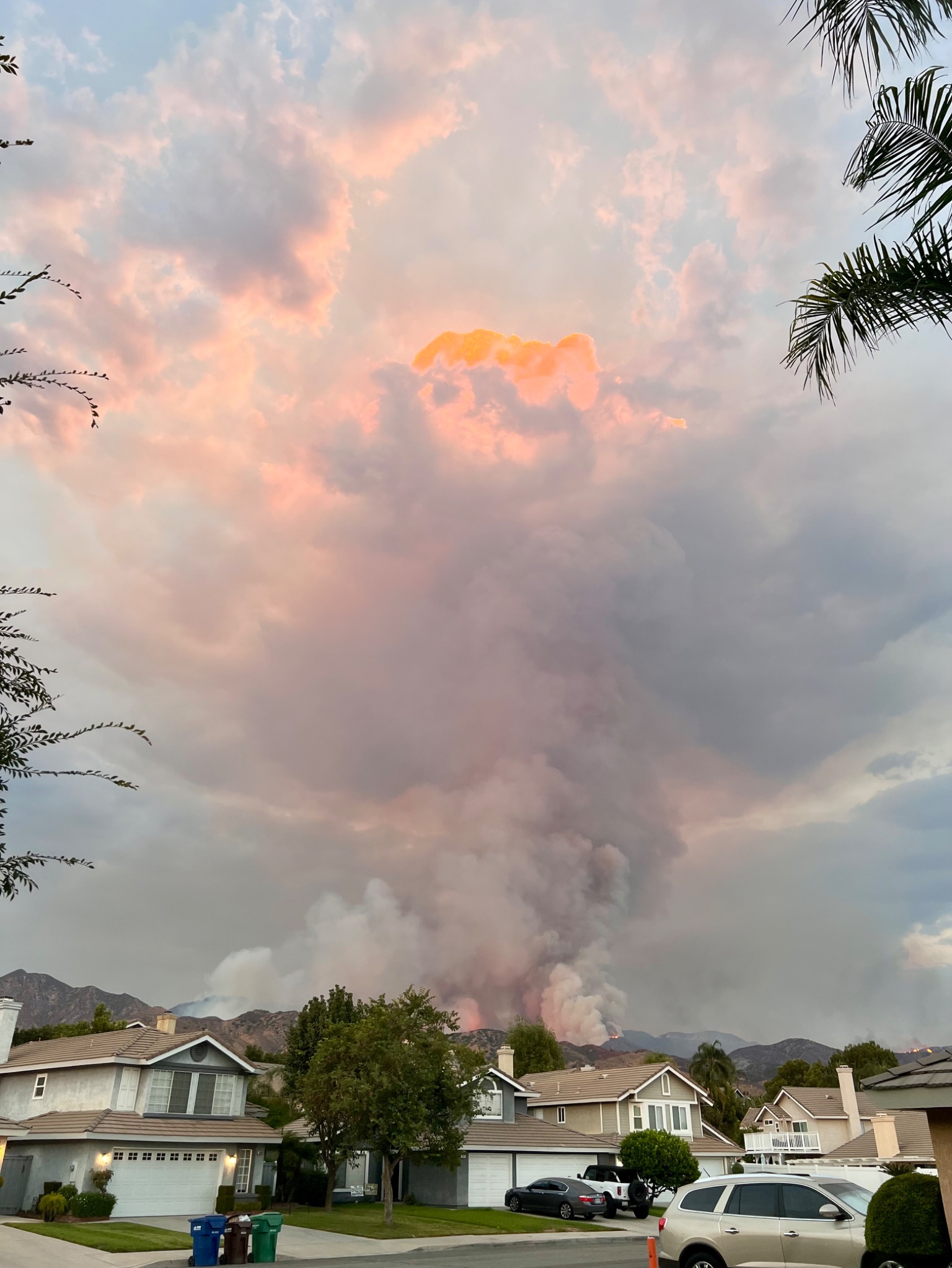 Community photo entitled Line Fire by Matthew Sablan on 09/06/2024 at Highland. CA