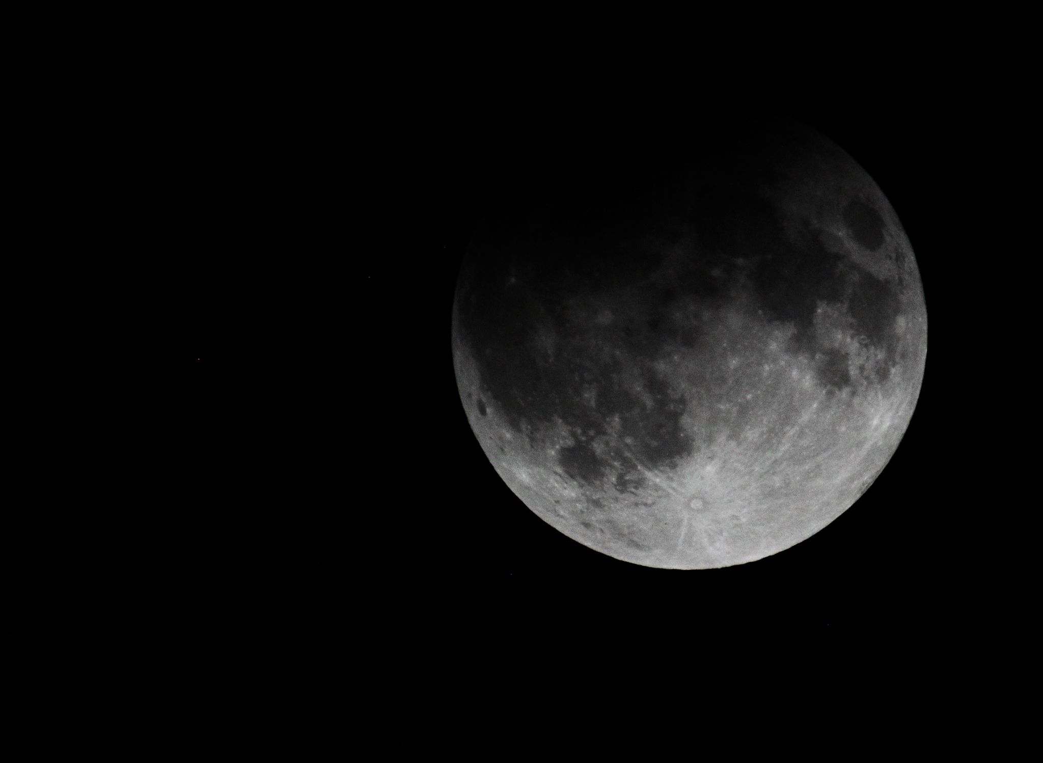 Community photo entitled Partial Lunar Eclipse & Harvest Moon on 17-Sep-2024 by Arya Jayatilaka on 09/17/2024 at Kalamazoo, MI