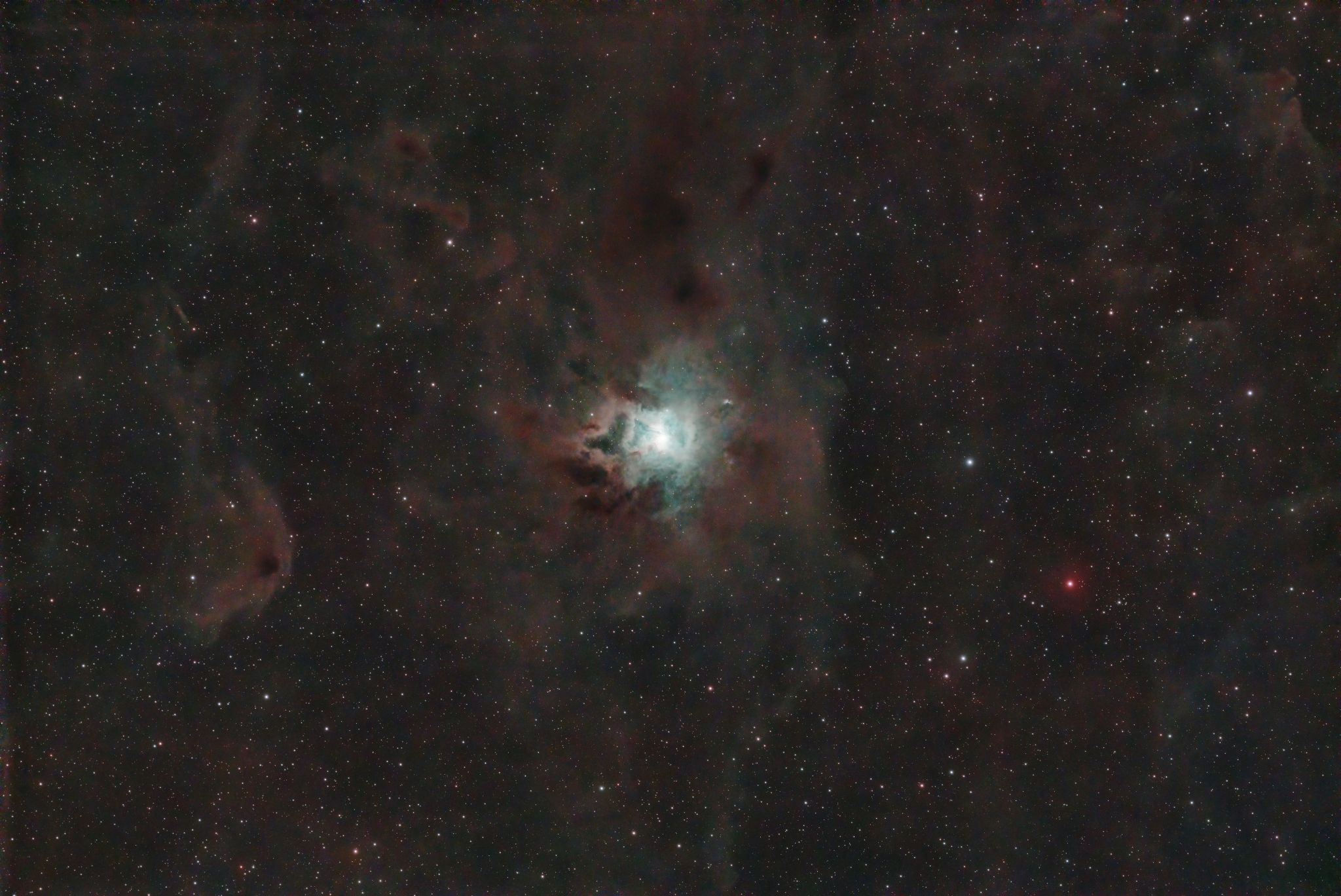 Community photo entitled Iris Nebula by Martin Curran on 09/17/2024 at Cheyenne, WY, USA