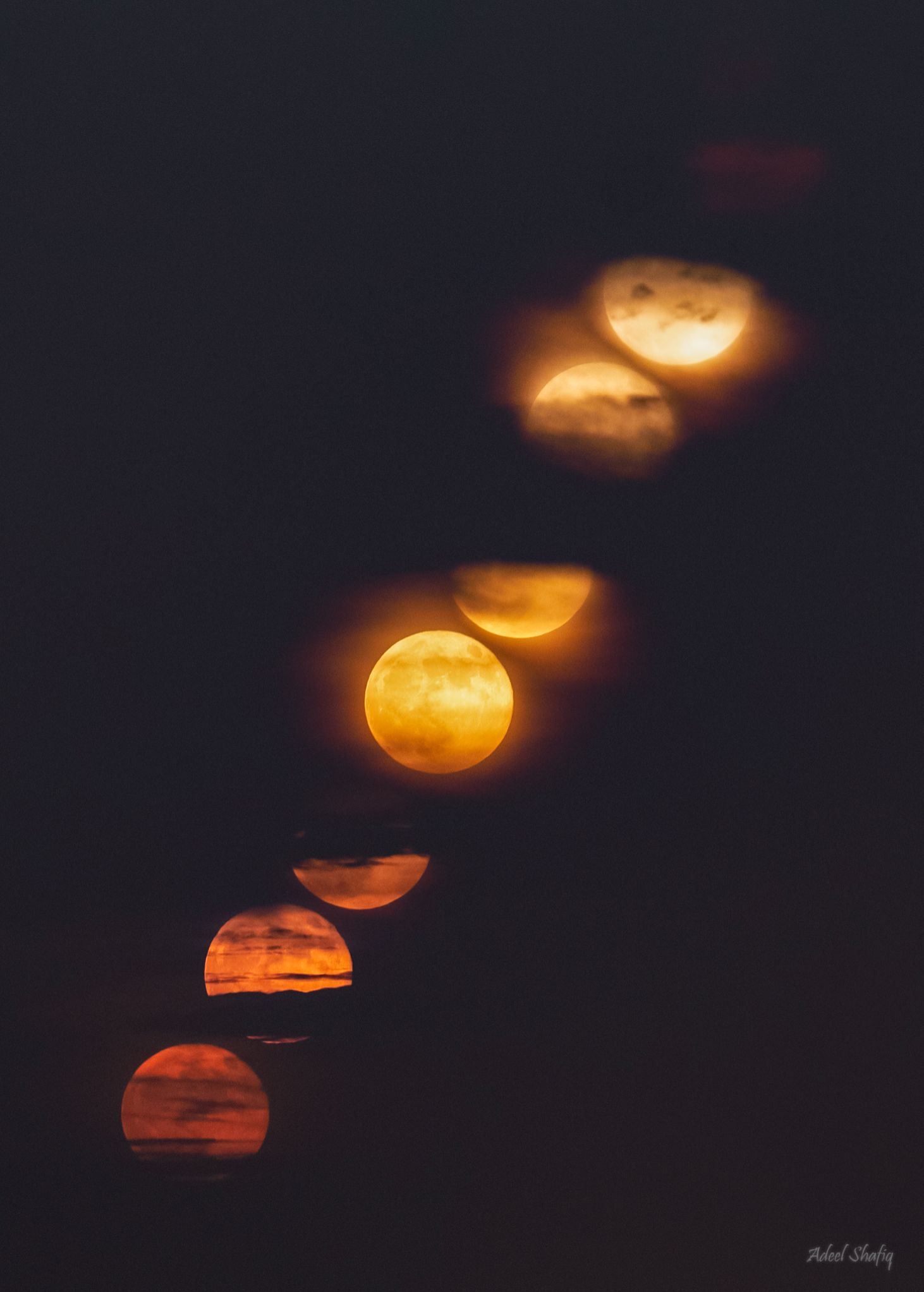 Community photo entitled Super Full Moon (Harvest Moon) from Lahore! by Adeel Shafiq on 09/18/2024 at Lahore, Punjab, Pakistan