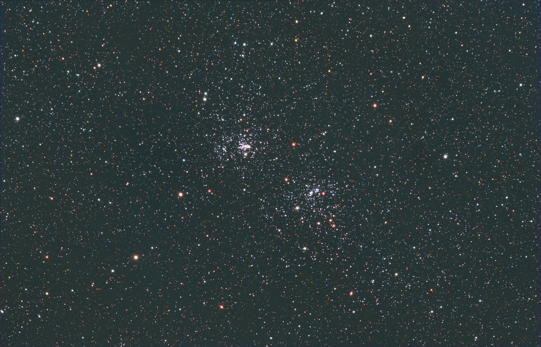 Community photo entitled Double Cluster in Perseus by David Hoskin on 09/04/2024 at Halifax, Nova Scotia, Canada