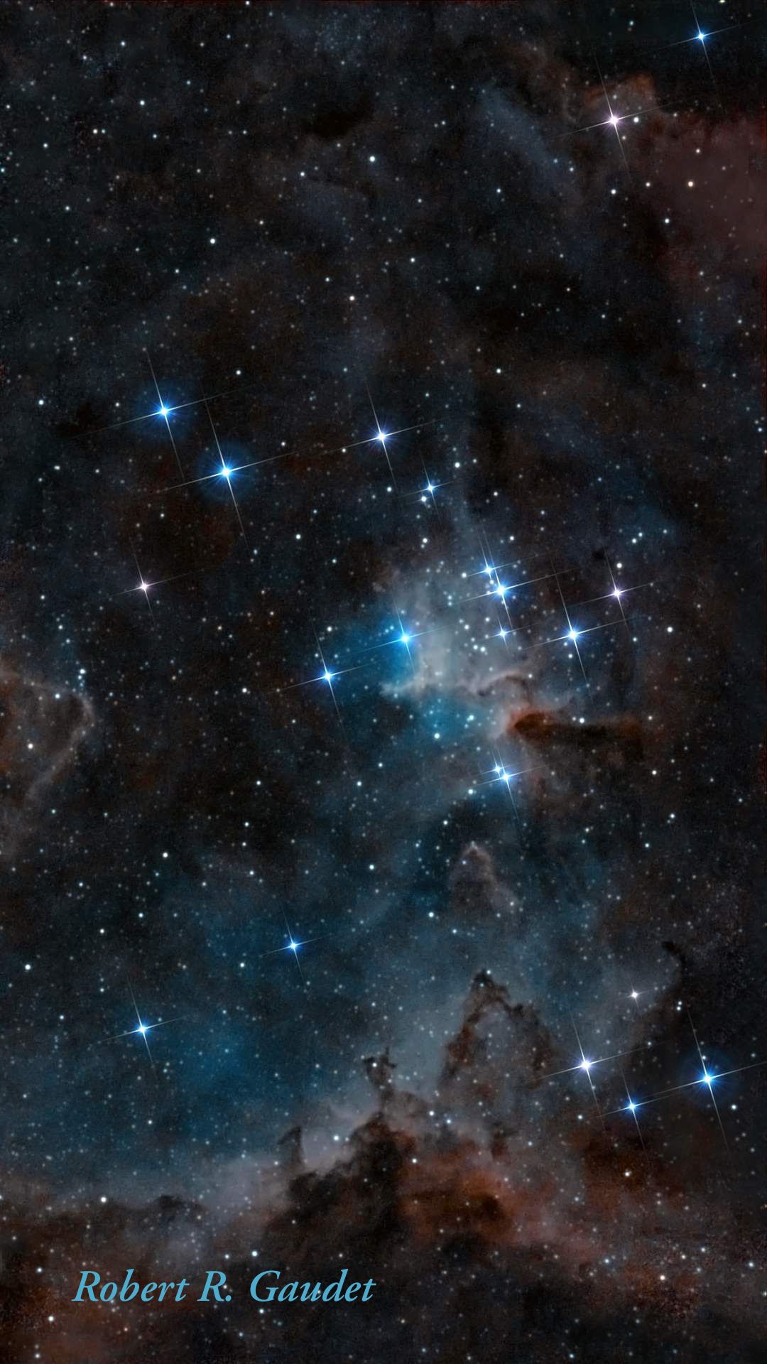 Community photo entitled IC 1805 or Merlotte 15, the core of the Heart Nebula by Robert R. Gaudet on 08/31/2024 at Fundy National Park, New Brunswick Canada