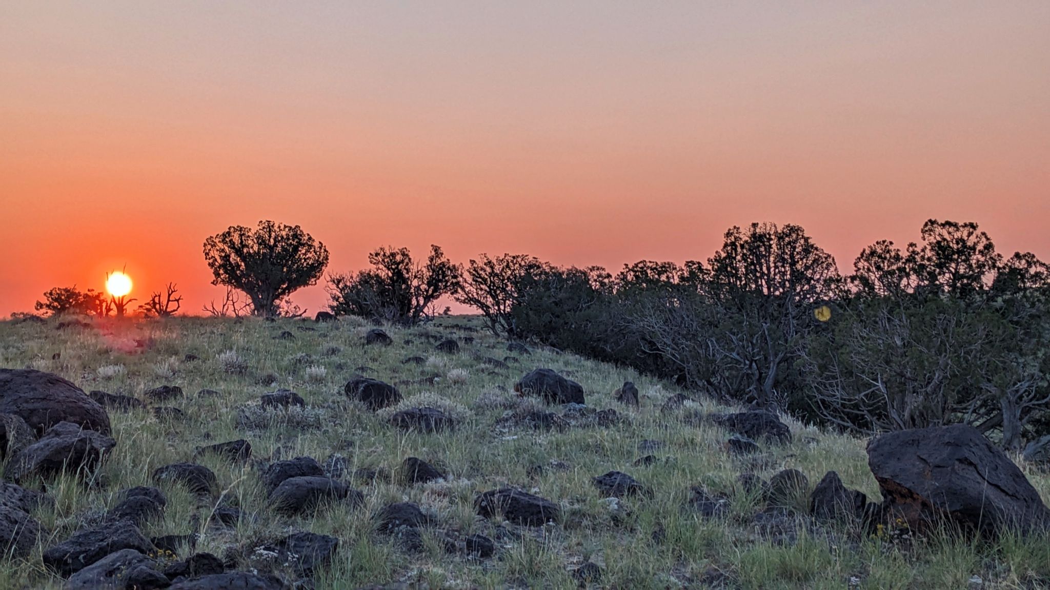 Community photo entitled Smokey Red Sunrise over The Last Chance Desert by Steve Price on 09/05/2024 at Fremont Junction, UT USA