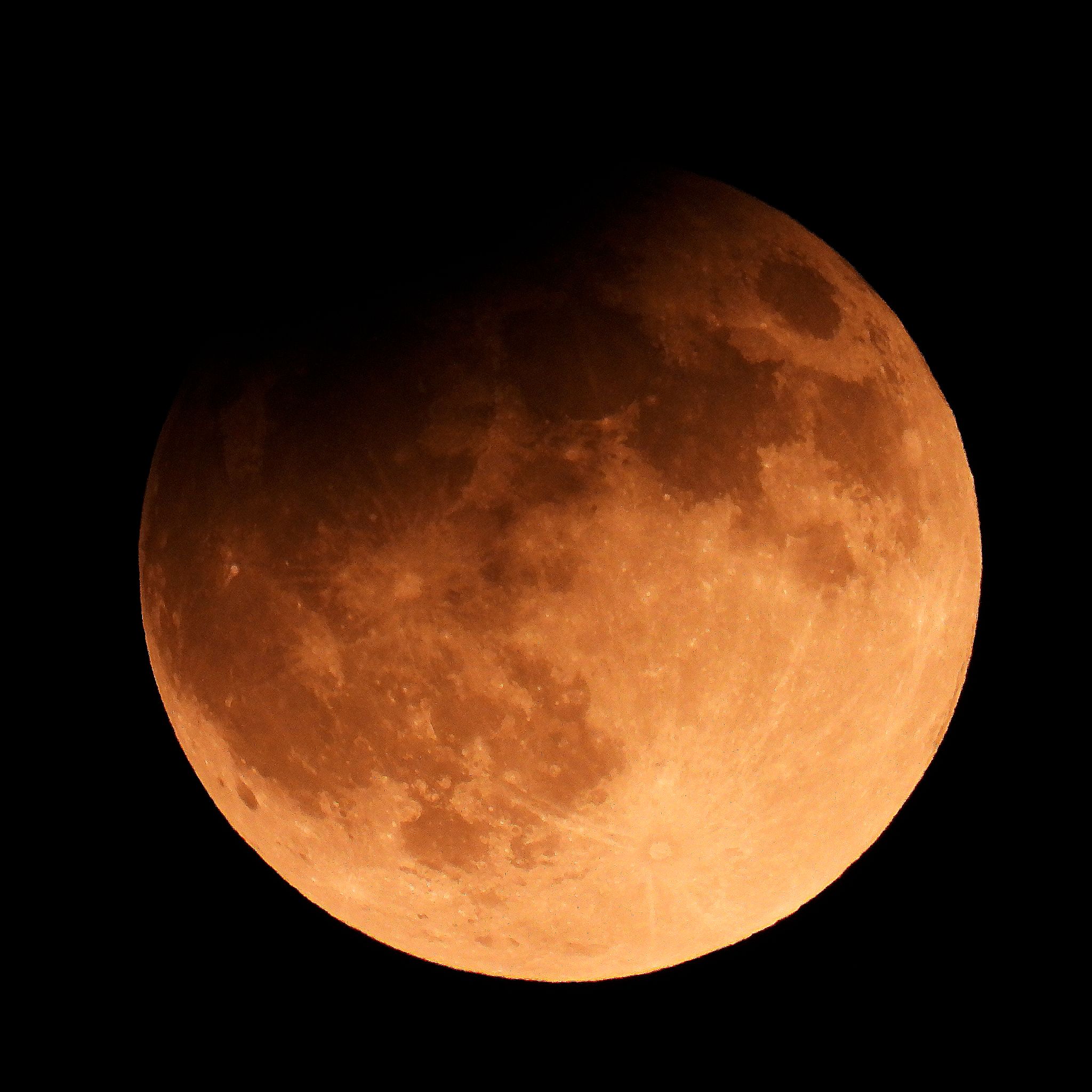 Community photo entitled Partial Lunar Eclipse by Catherine Hyde on 09/17/2024 at Shandon, CA, USA