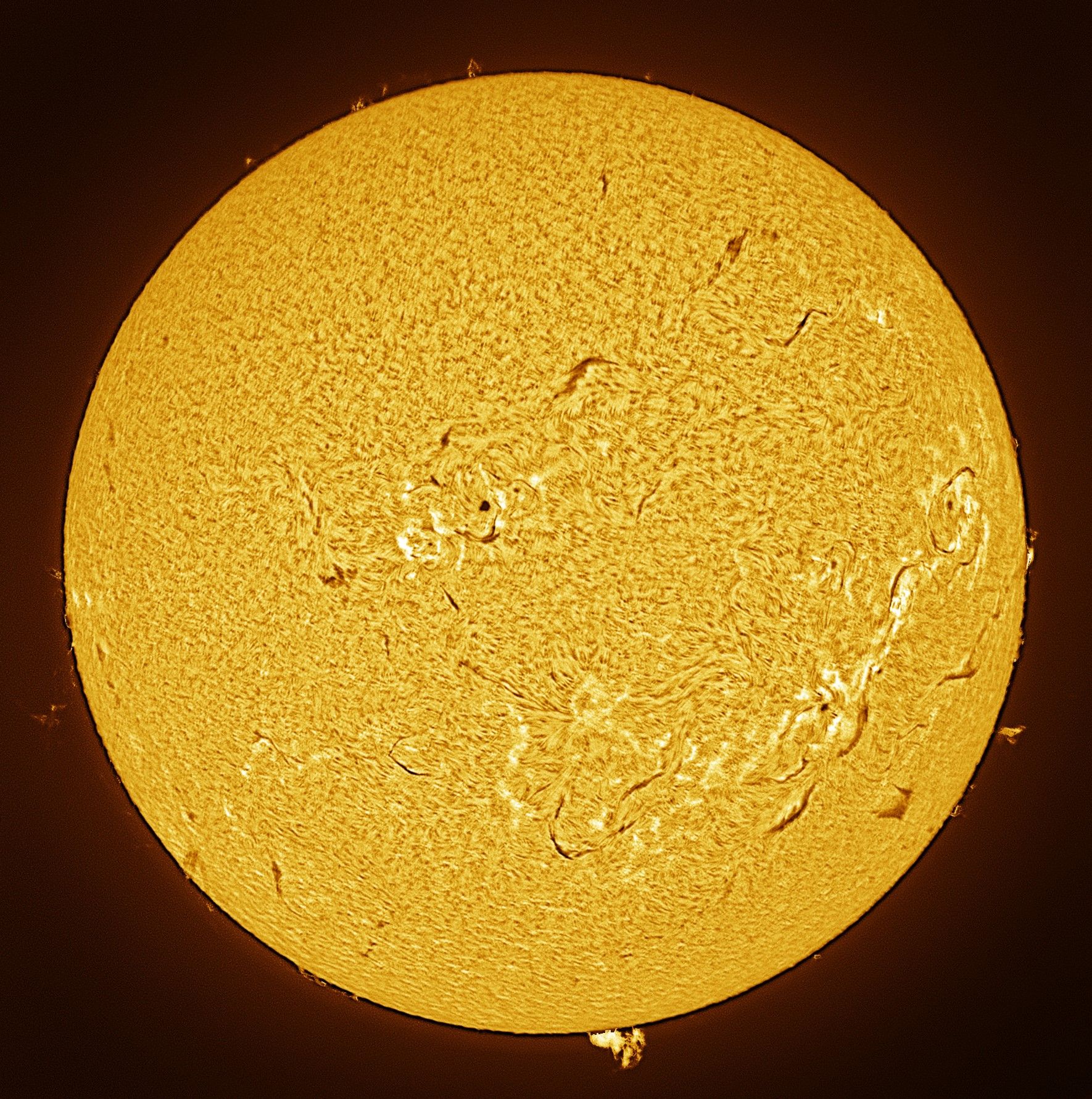 Community photo entitled Solar Activity by Jim Militello on 09/10/2024 at Tucson, Arizona  USA