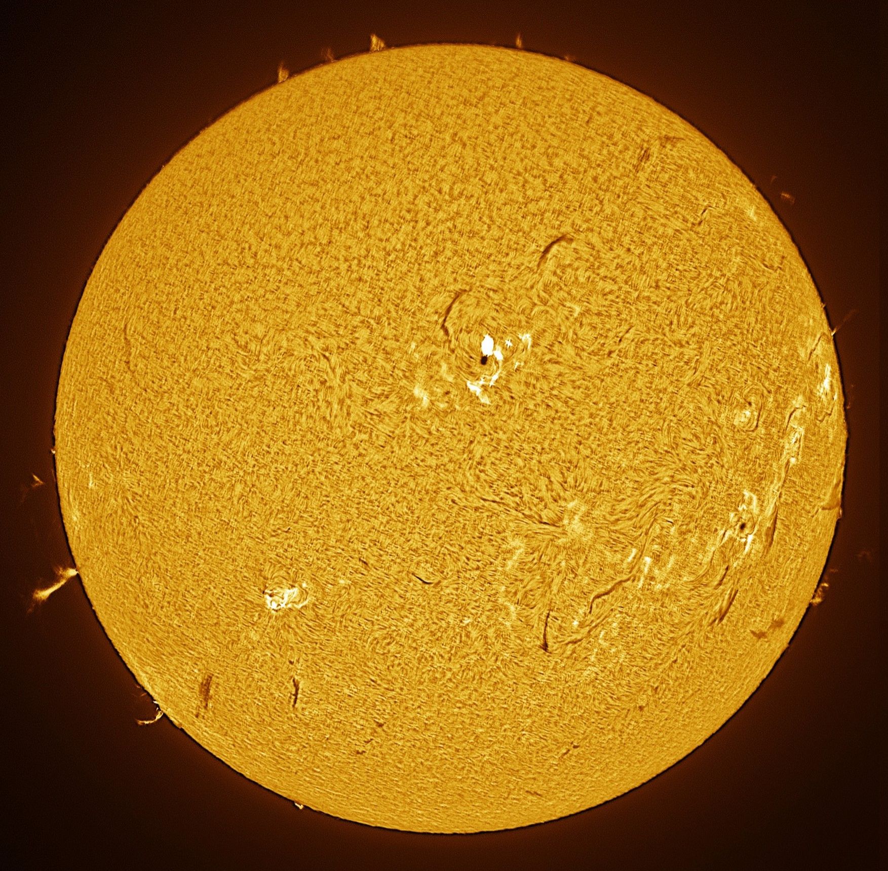 Community photo entitled Solar Activity by Jim Militello on 09/11/2024 at Tucson, Arizona  USA