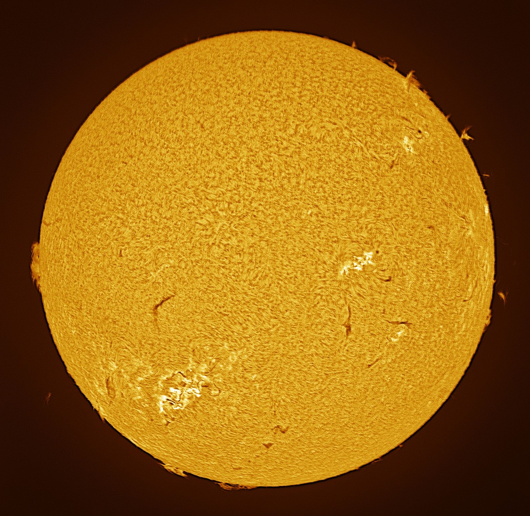 Community photo entitled Solar Activity by Jim Militello on 09/15/2024 at Tucson, Arizona  USA