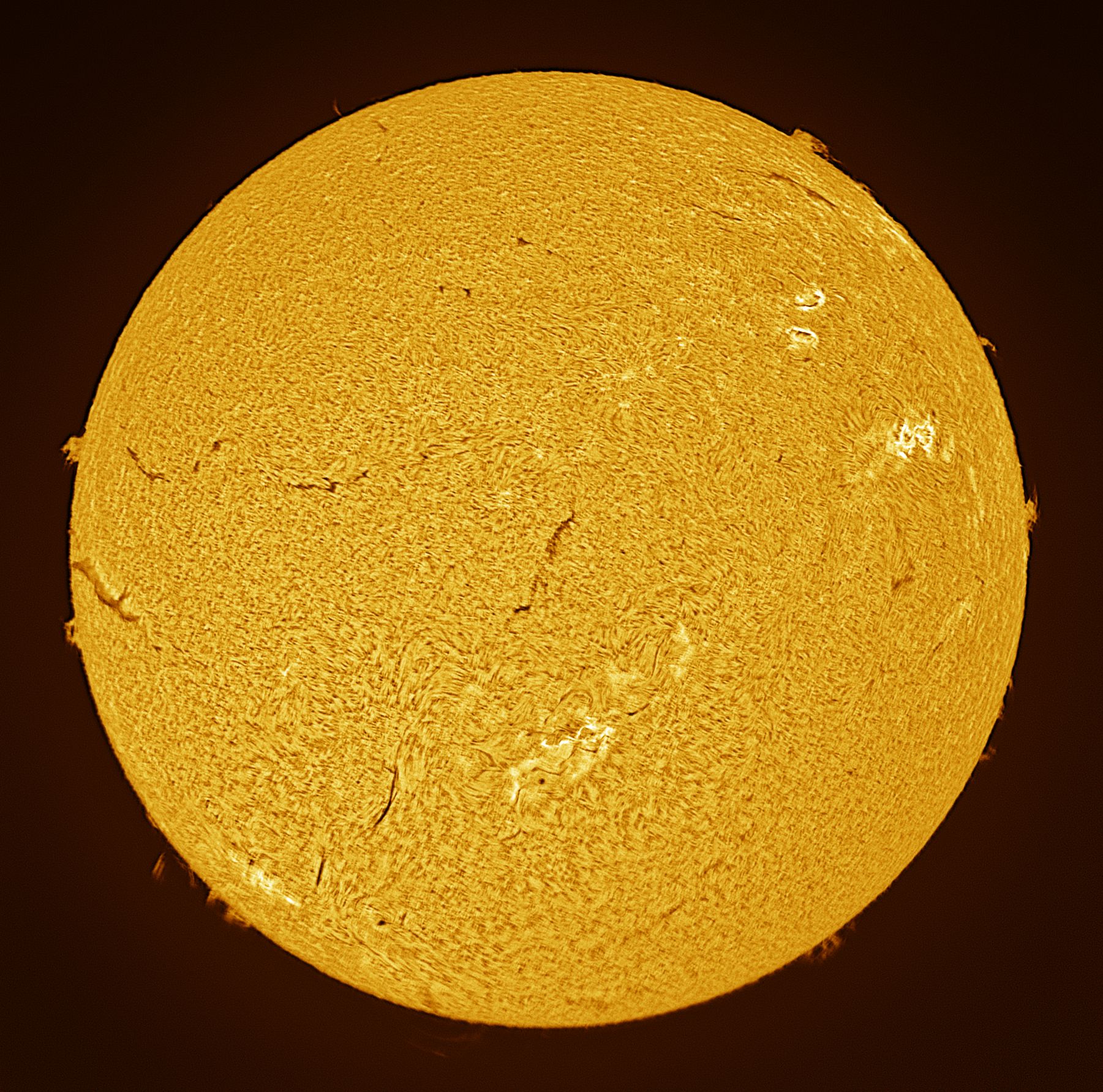 Community photo entitled Solar Activity by Jim Militello on 09/17/2024 at Tucson, Arizona  USA