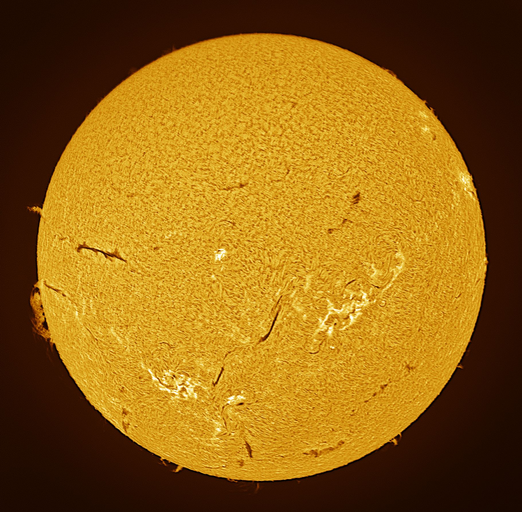 Community photo entitled Solar Activity by Jim Militello on 09/19/2024 at Tucson, Arizona  USA