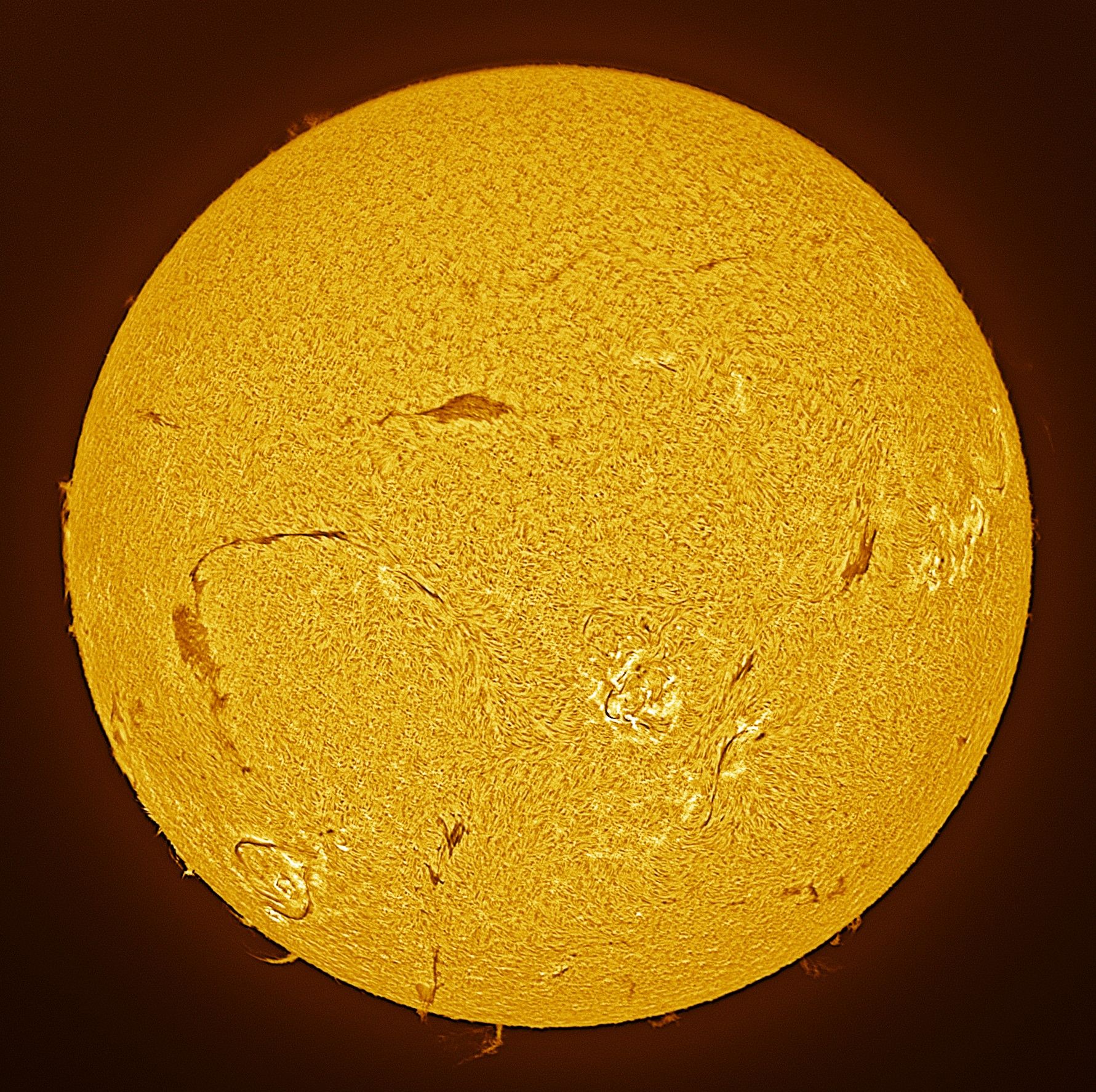 Community photo entitled Solar Activity by Jim Militello on 09/22/2024 at Tucson, Arizona  USA