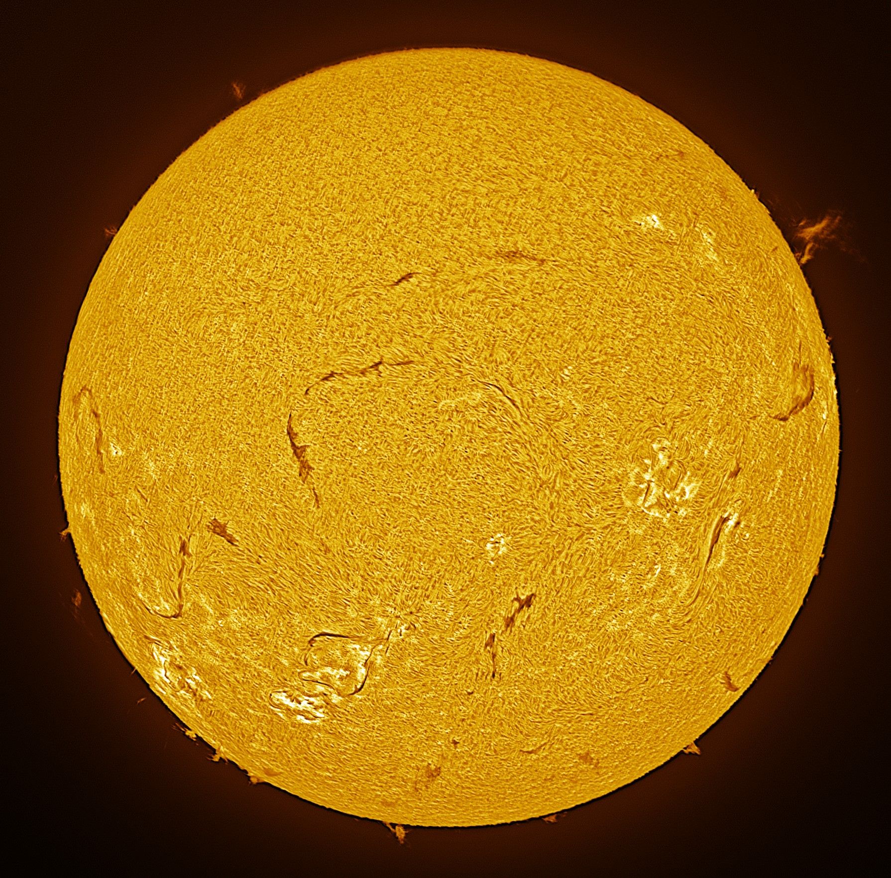 Community photo entitled Solar Activity by Jim Militello on 09/24/2024 at Tucson, Arizona  USA