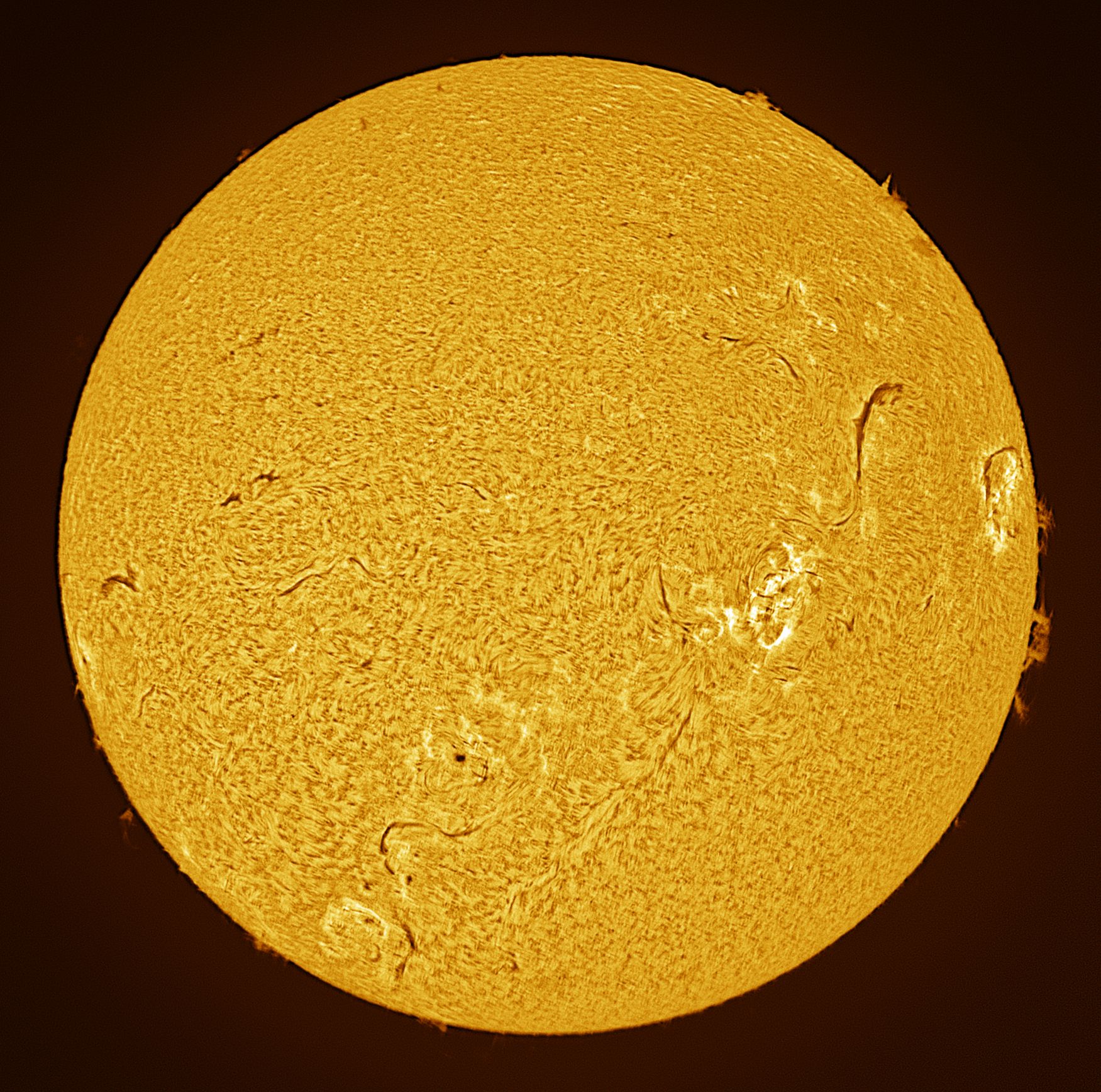 Community photo entitled Solar Activity by Jim Militello on 09/04/2024 at Tucson, Arizona  USA