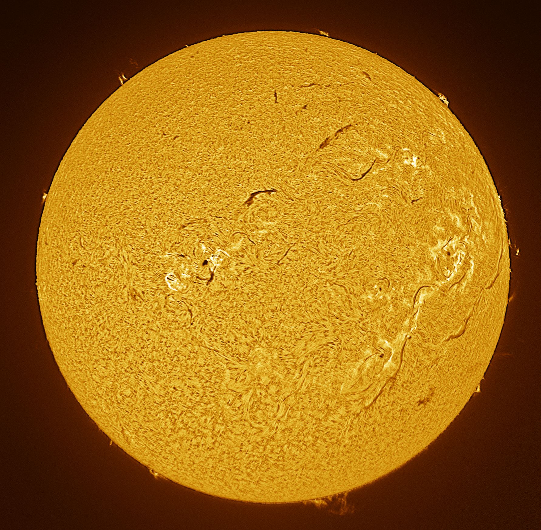 Community photo entitled Solar Activity by Jim Militello on 09/09/2024 at Tucson, Arizona  USA