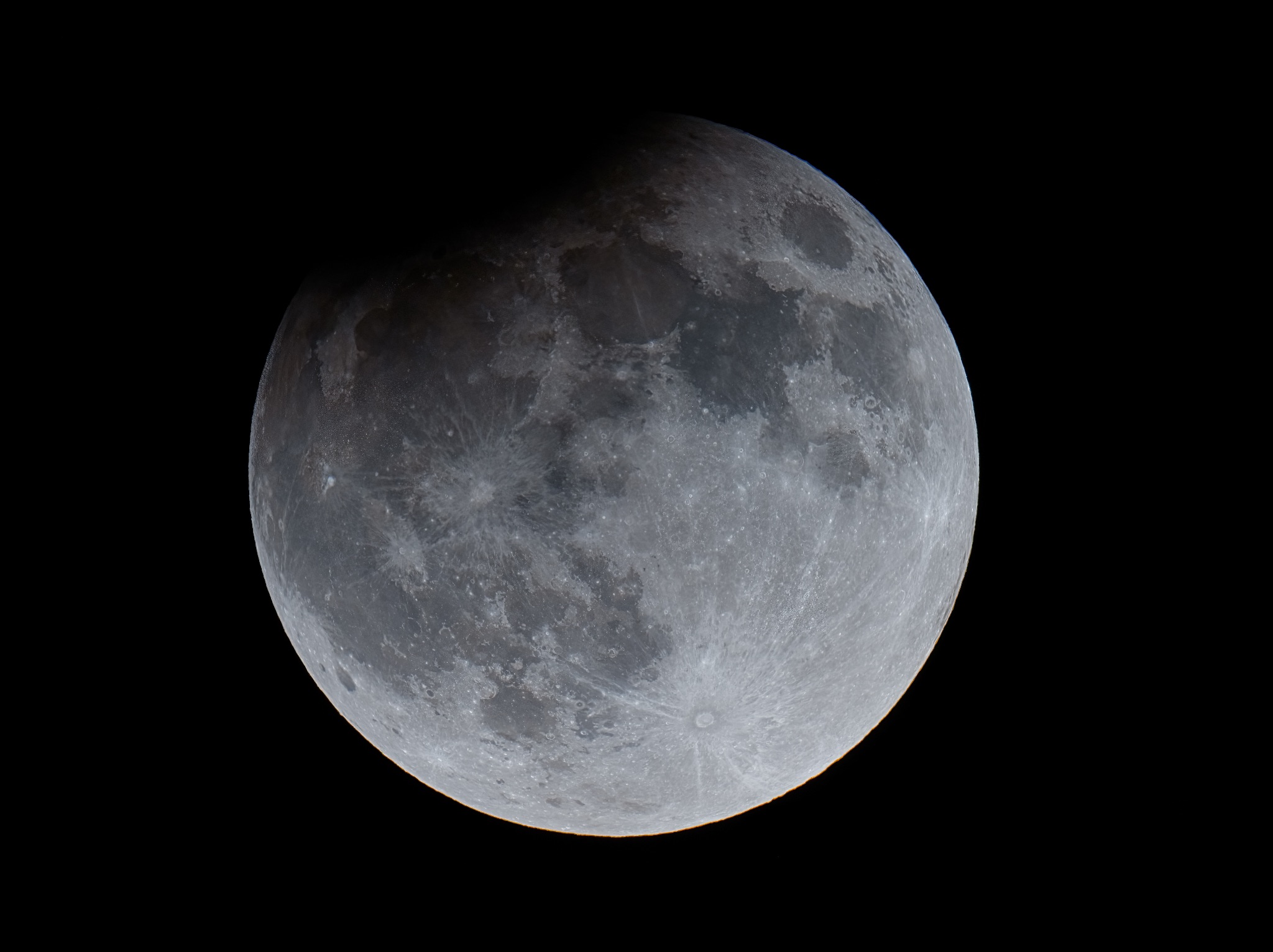 Community photo entitled Maximum Partial Lunar Eclipse by Eliot Herman on 09/17/2024 at Tucson AZ