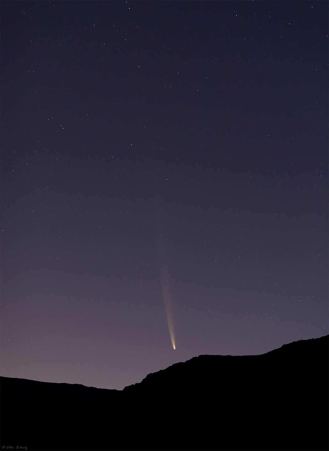 Community photo entitled Comet Tsuchinshan-ATLAS from Chile by Elke Schulz on 09/28/2024 at Obstech El Sauce Observatory, Río Hurtado, Chile