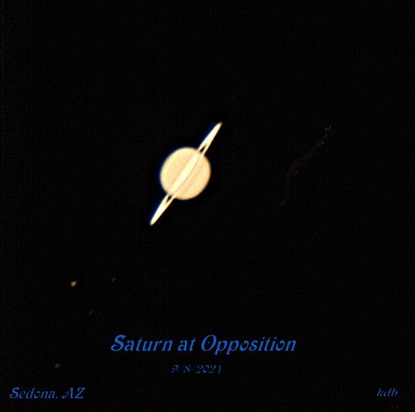 Community photo entitled Saturn at Opposition by Douglas Borcoman on 09/08/2024 at Sedona, AZ