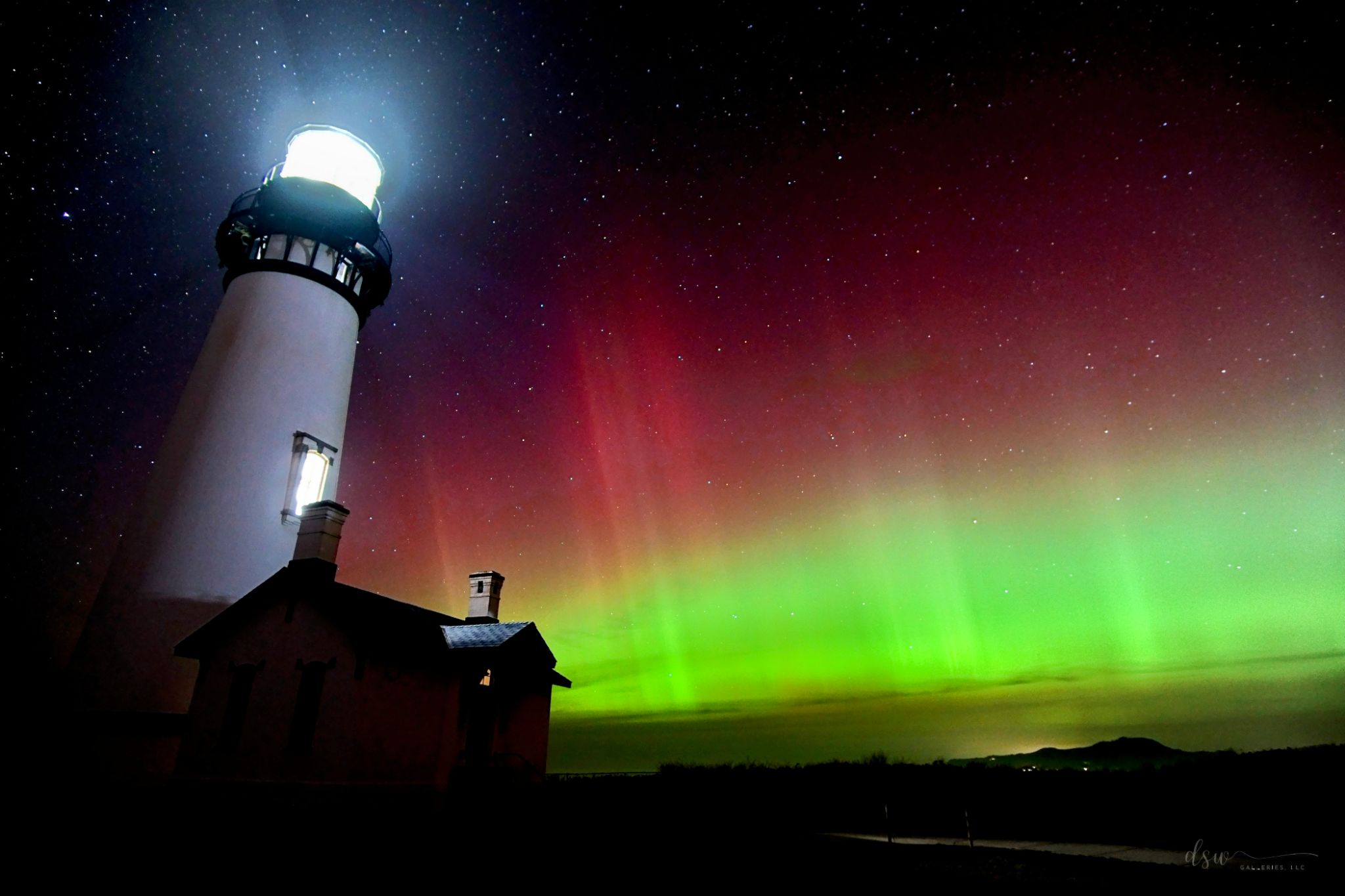 Community photo entitled The Lit Tower by Jeremy Likness on 10/10/2024 at Yaquina Head Lighthouse,  Newport,  Oregon,  USA