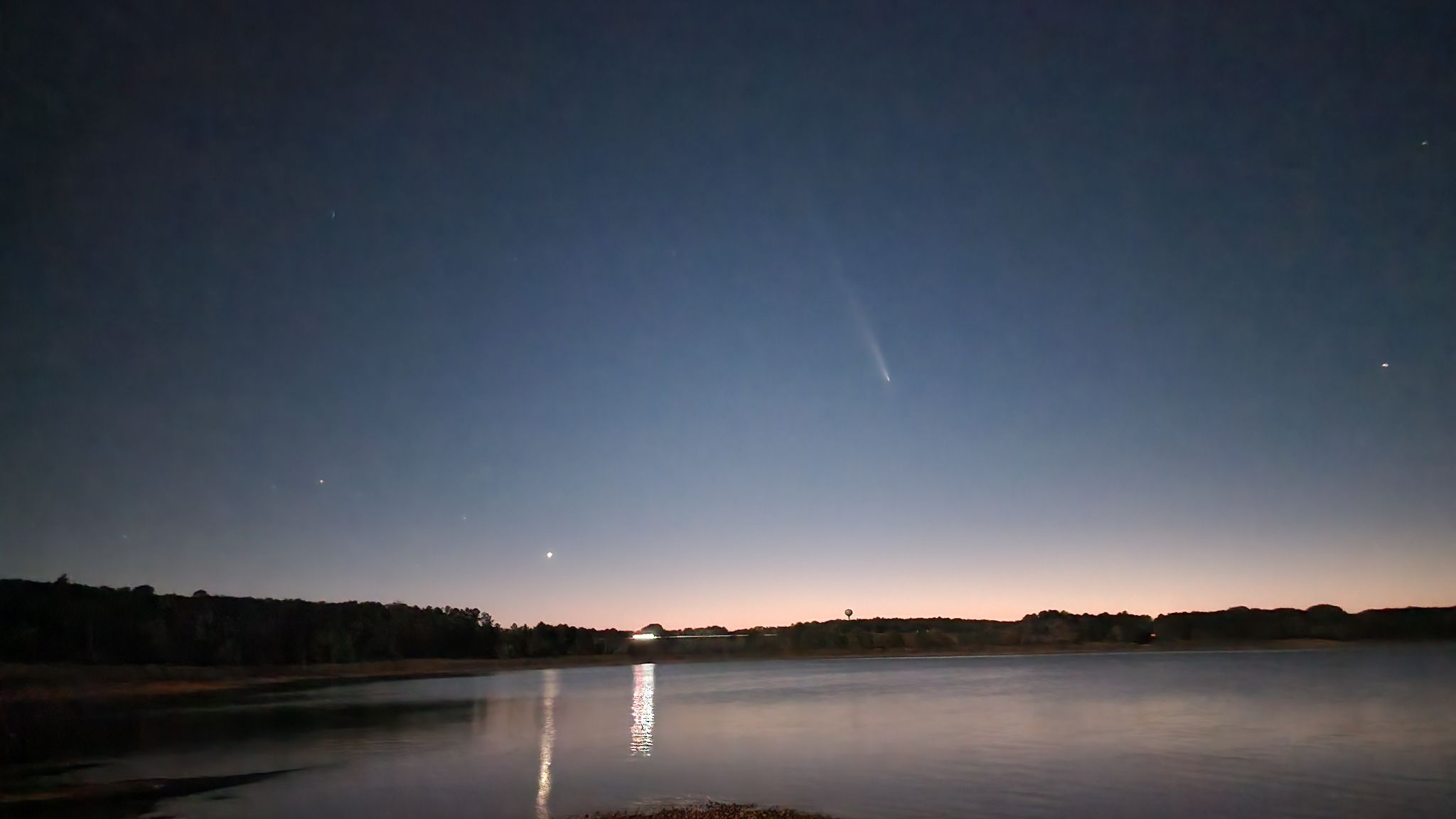 Community photo entitled Comet A3 by Evan Hoffman on 10/15/2024 at Vinegar Hill, Heber Springs, Arkansas